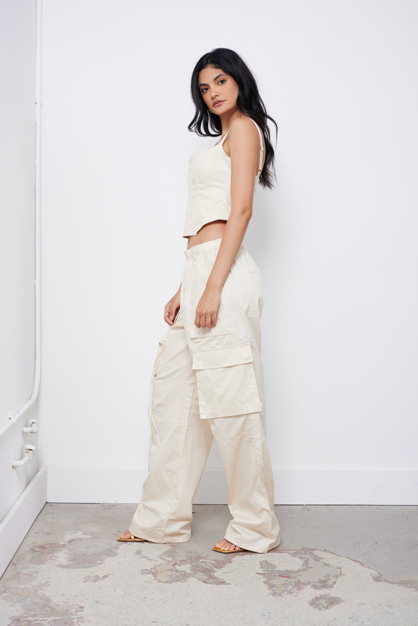 Play Nice Ecru Top