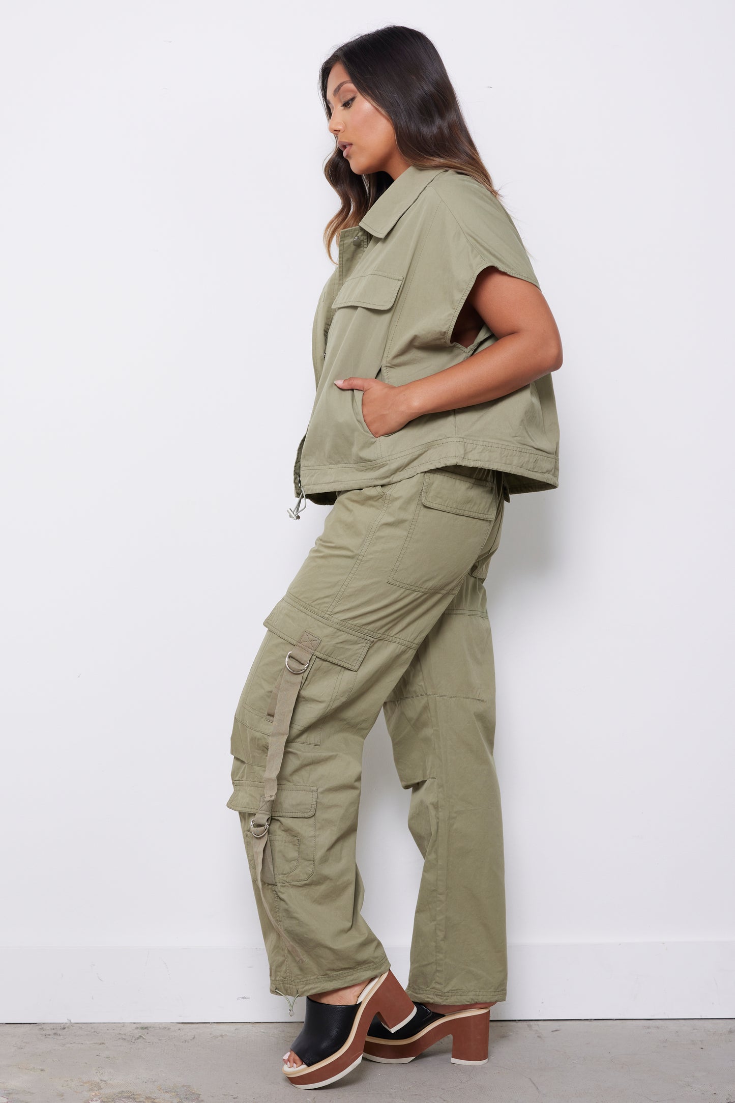 No Drama Olive Jacket