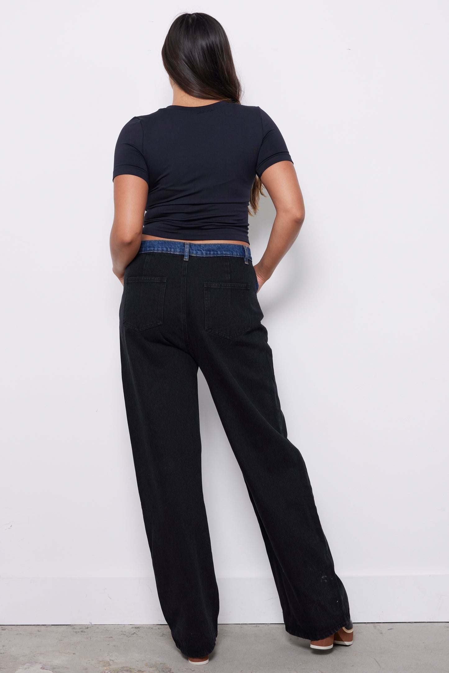 Couldn’t Decide Black Denim Pants