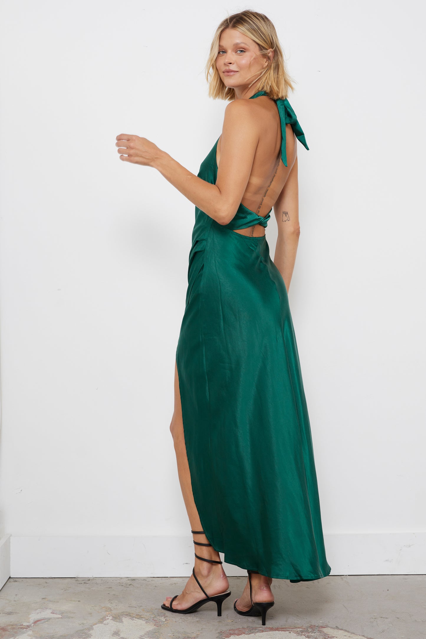 Still The One Forest Green Dress