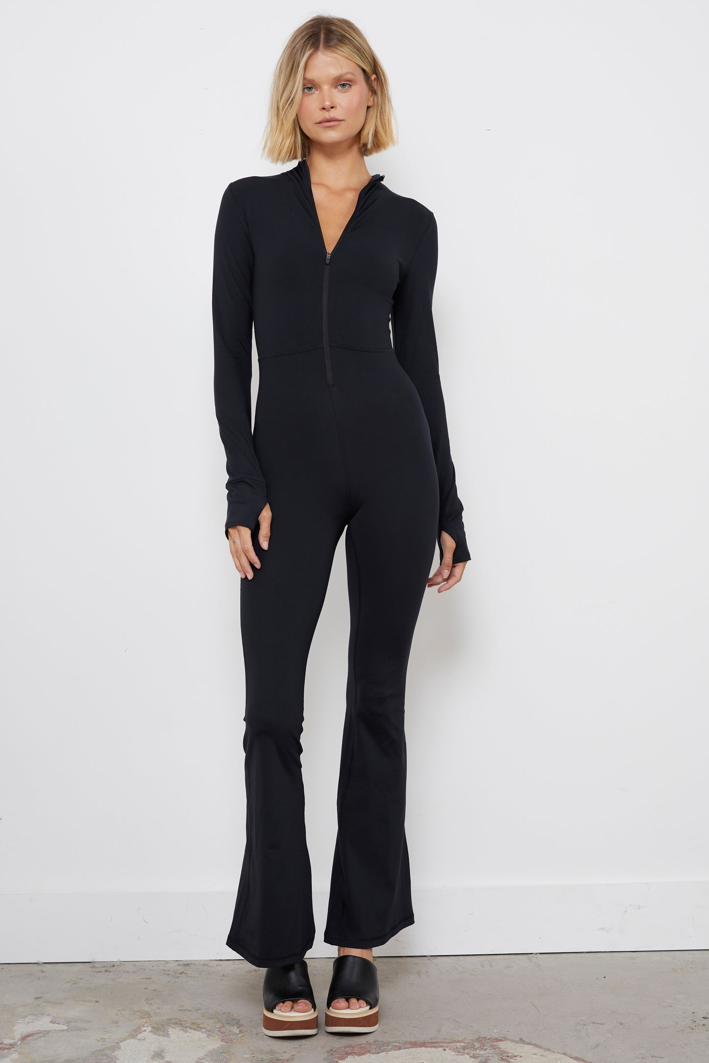Secret Agent Black Jumpsuit