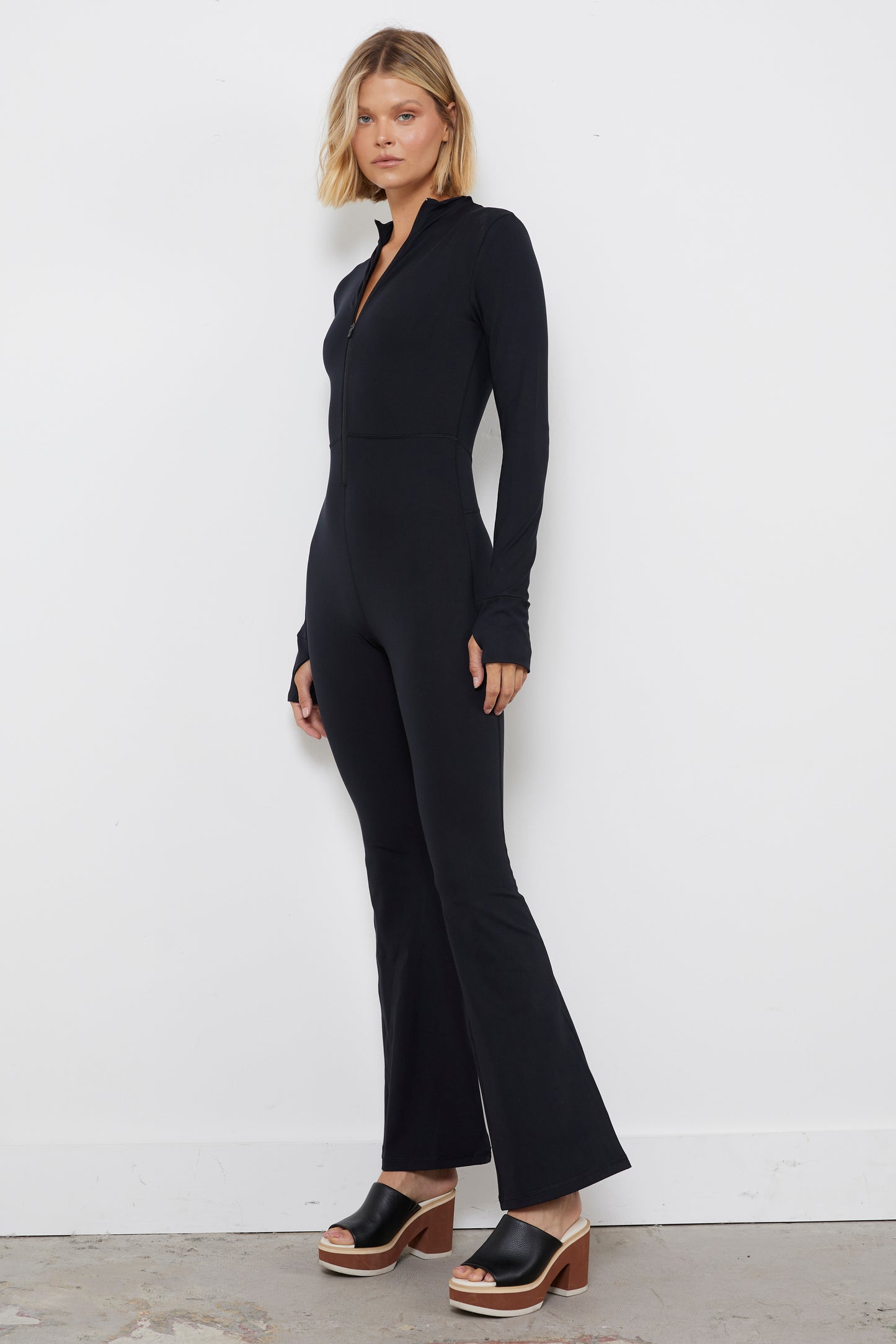 Secret Agent Black Jumpsuit