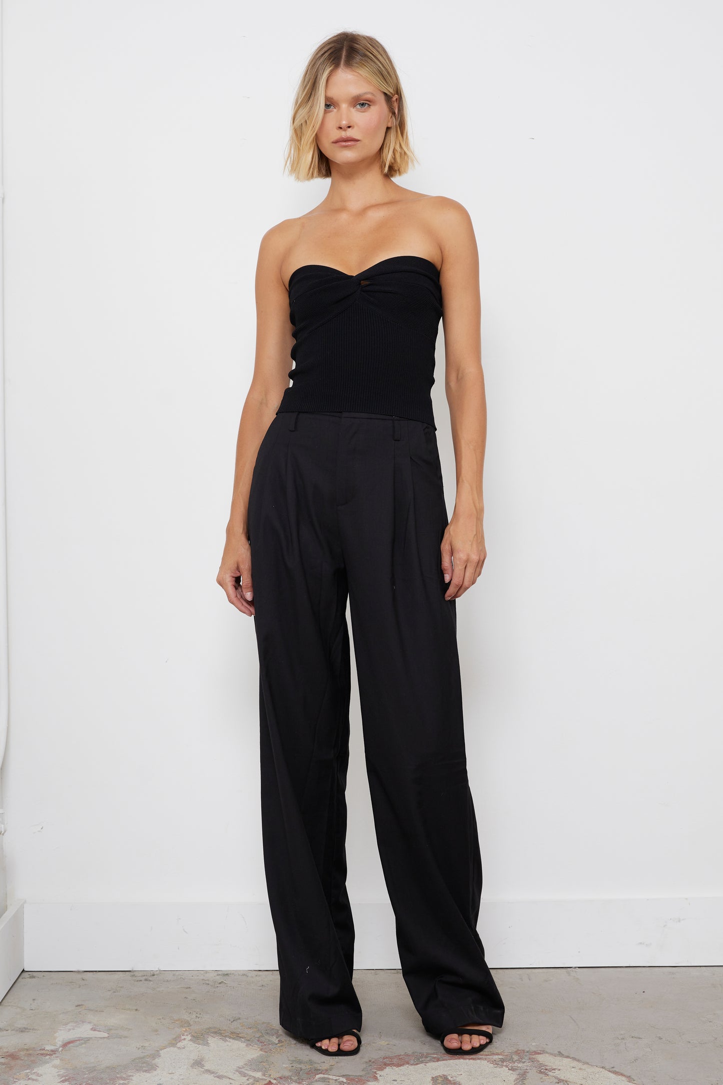 What A Twist Black Top