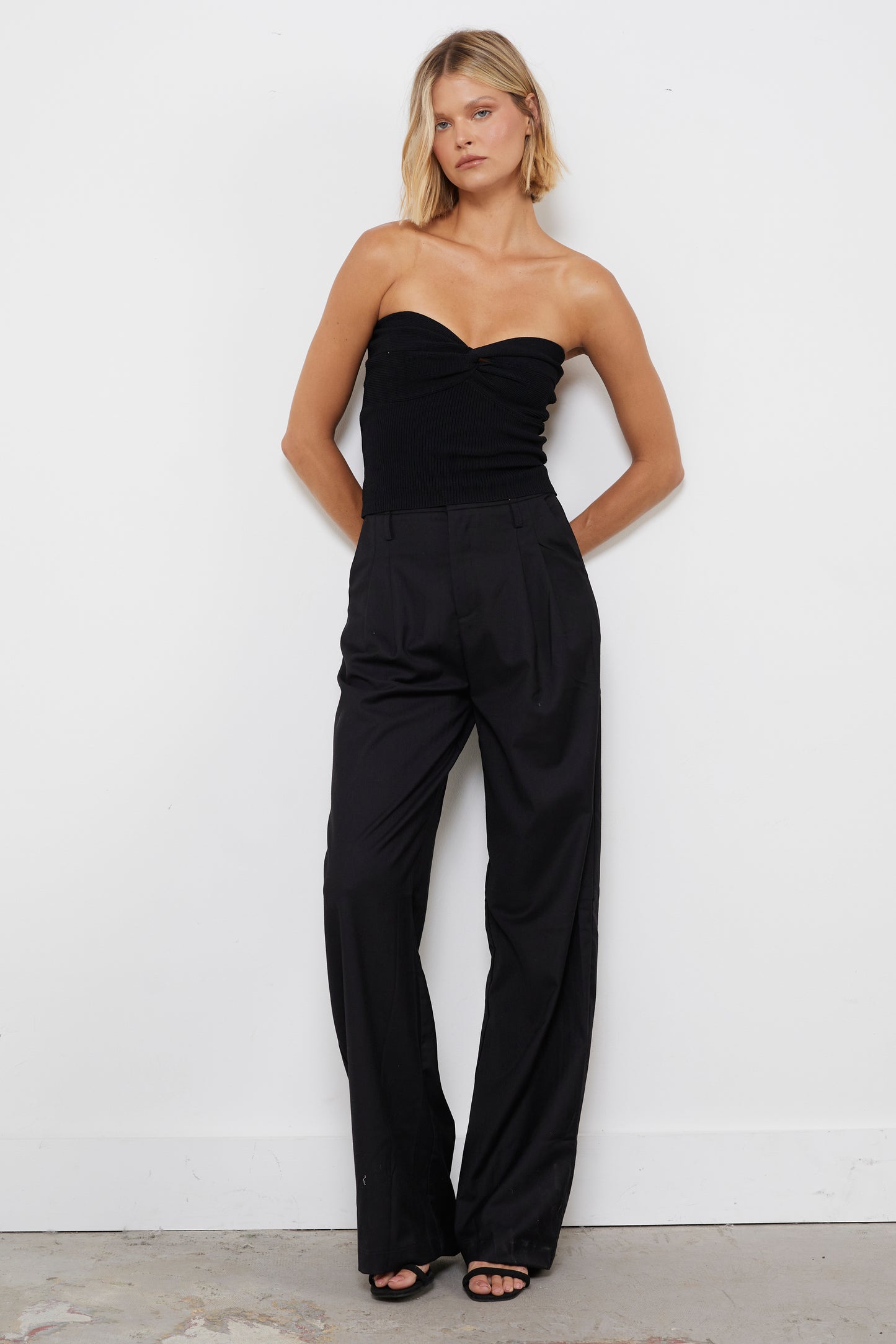 What A Twist Black Top