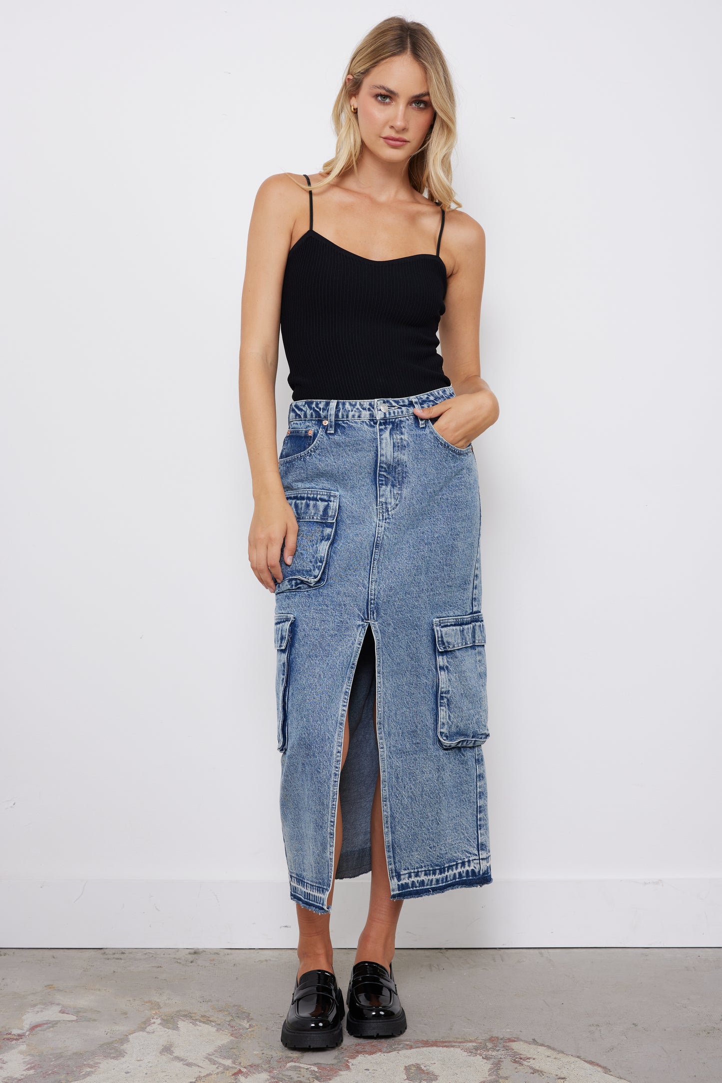 So Easy Black Tank Top
