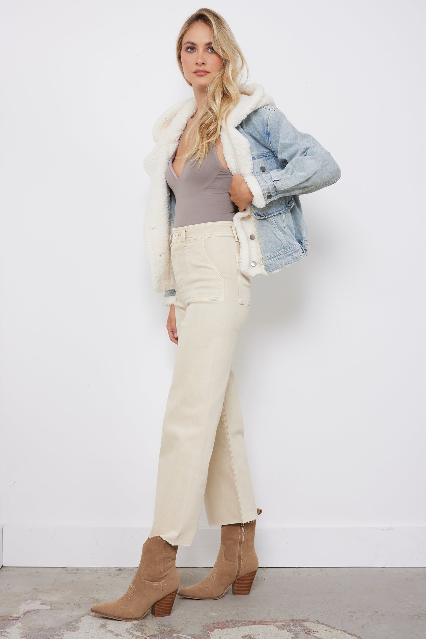 Woodstock Sherpa Denim Jacket