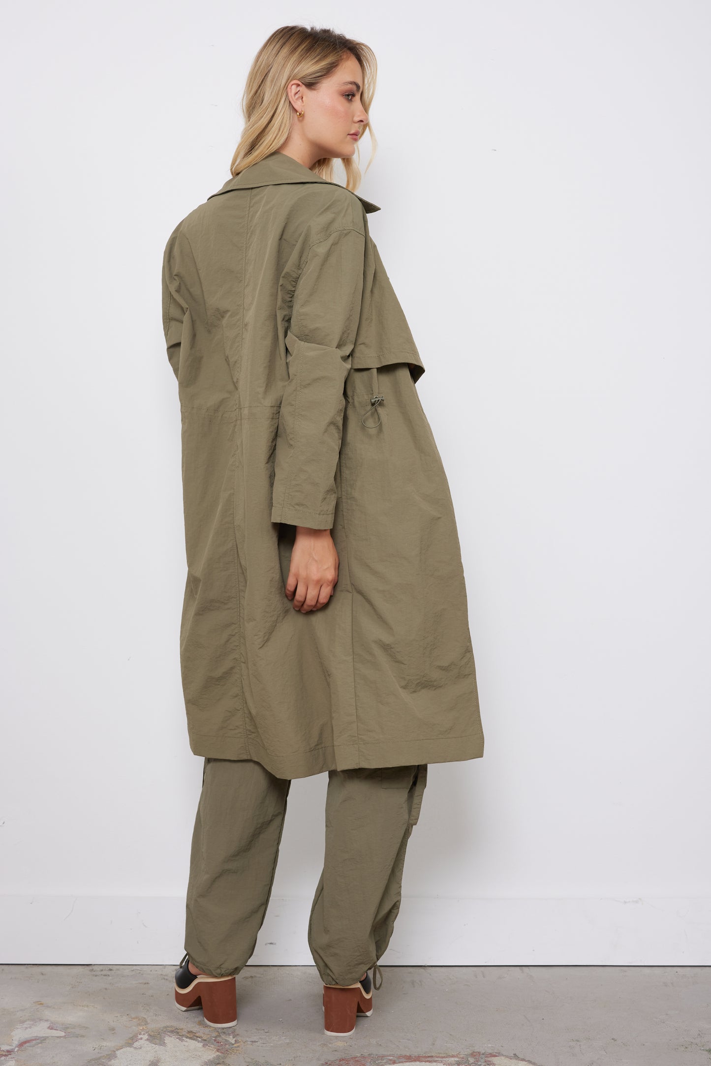 Give Me A Clue Olive Jacket