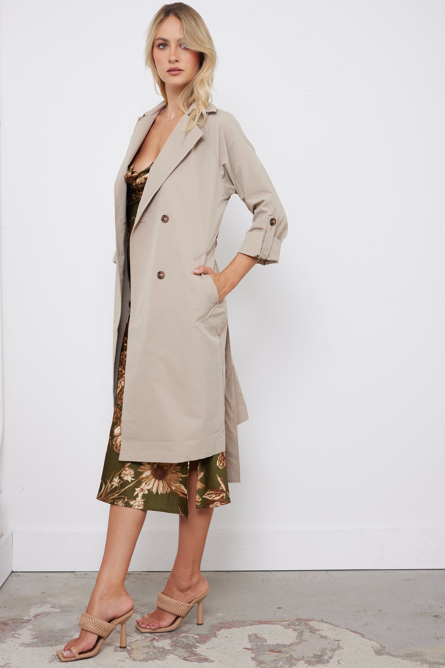 Only In Manhattan Khaki Jacket