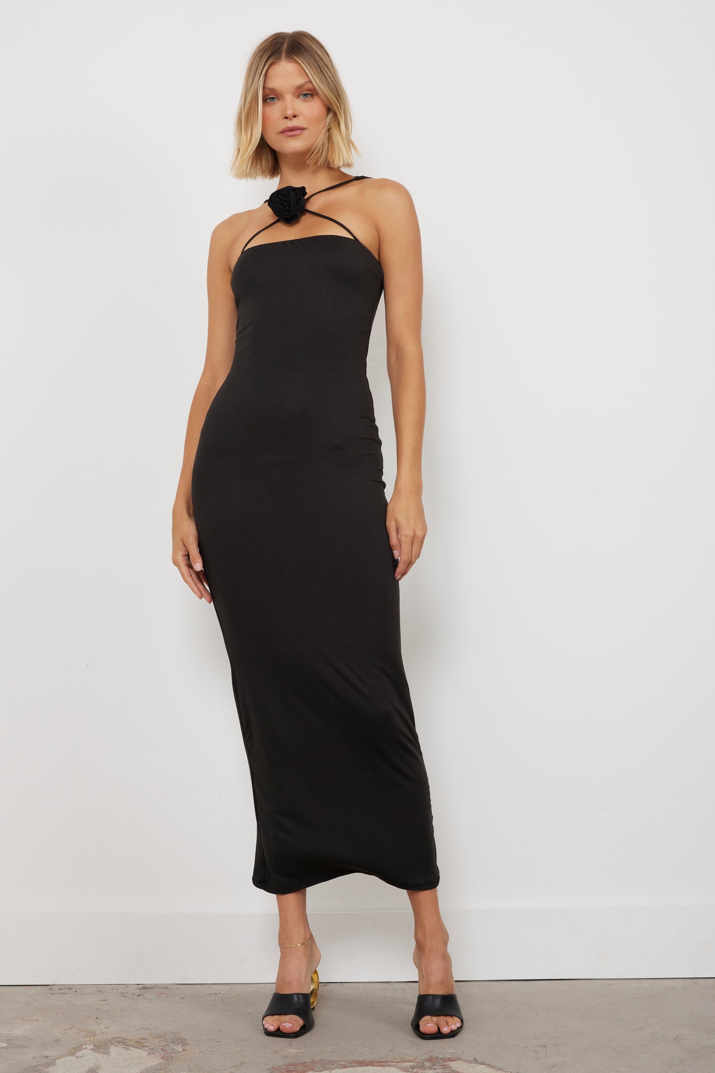 Cienna Black Dress
