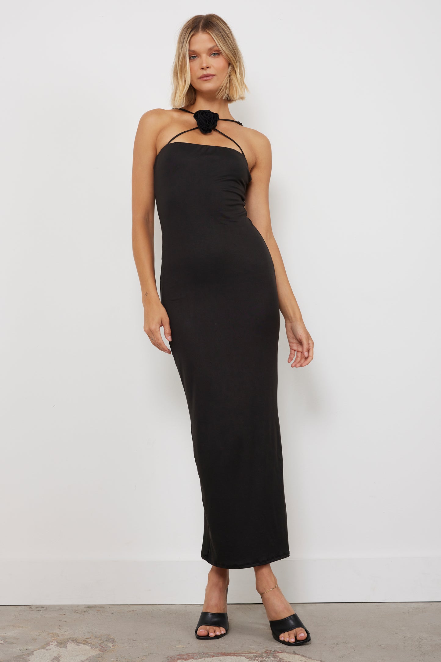 Cienna Black Dress