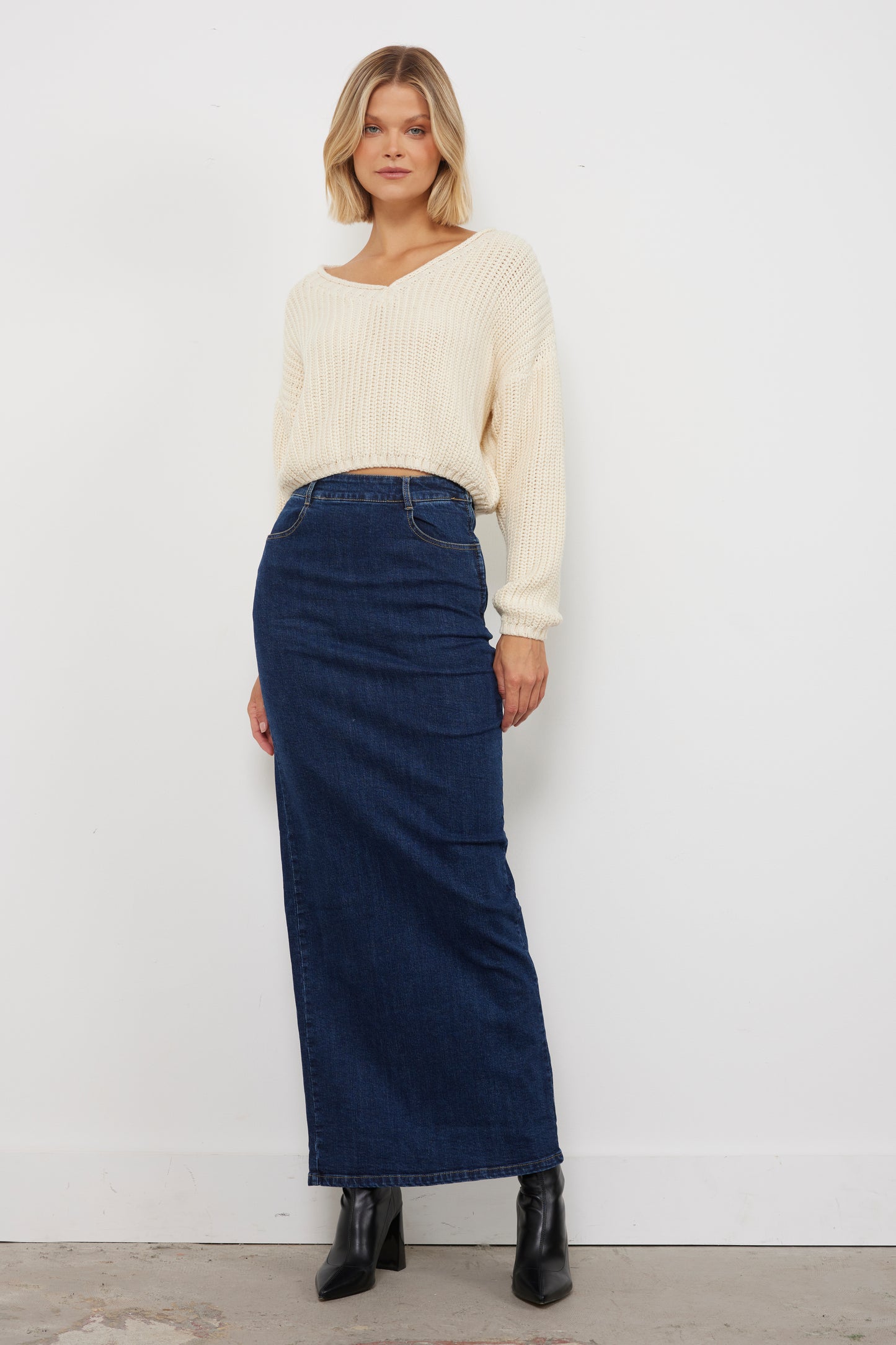 Tallahassee Medium Wash Denim Skirt