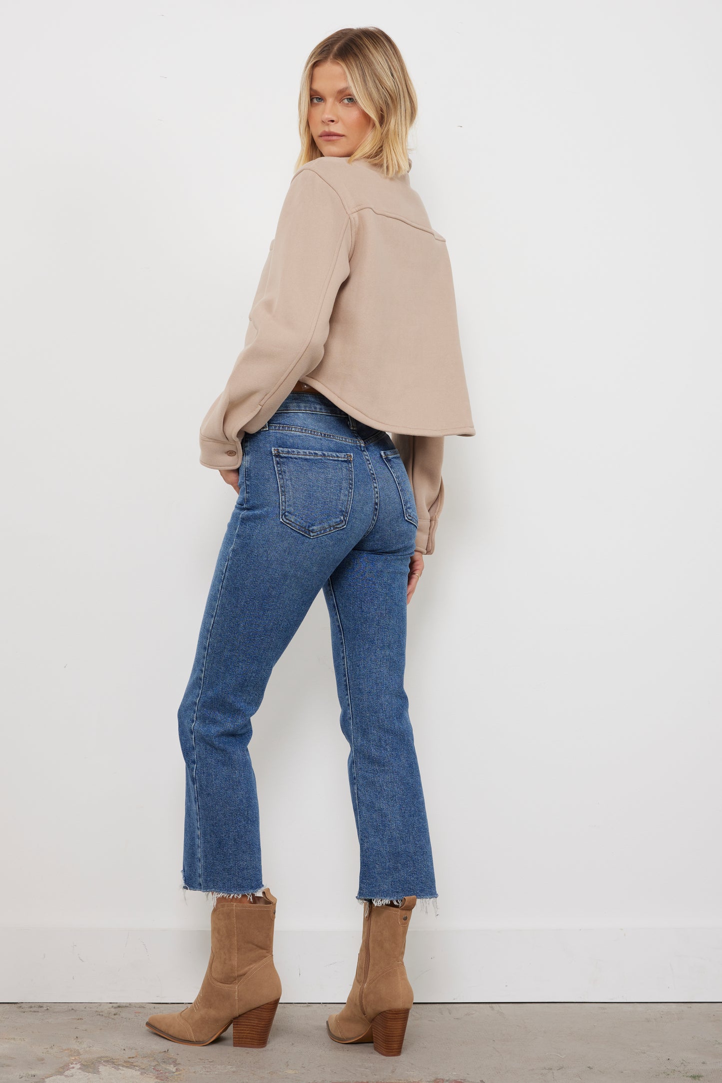 Keeping It Casual Taupe Sweatshirt