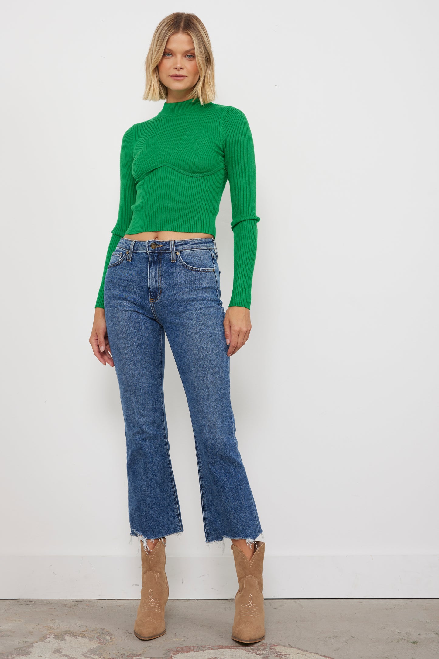 Let’s Mock Green Top