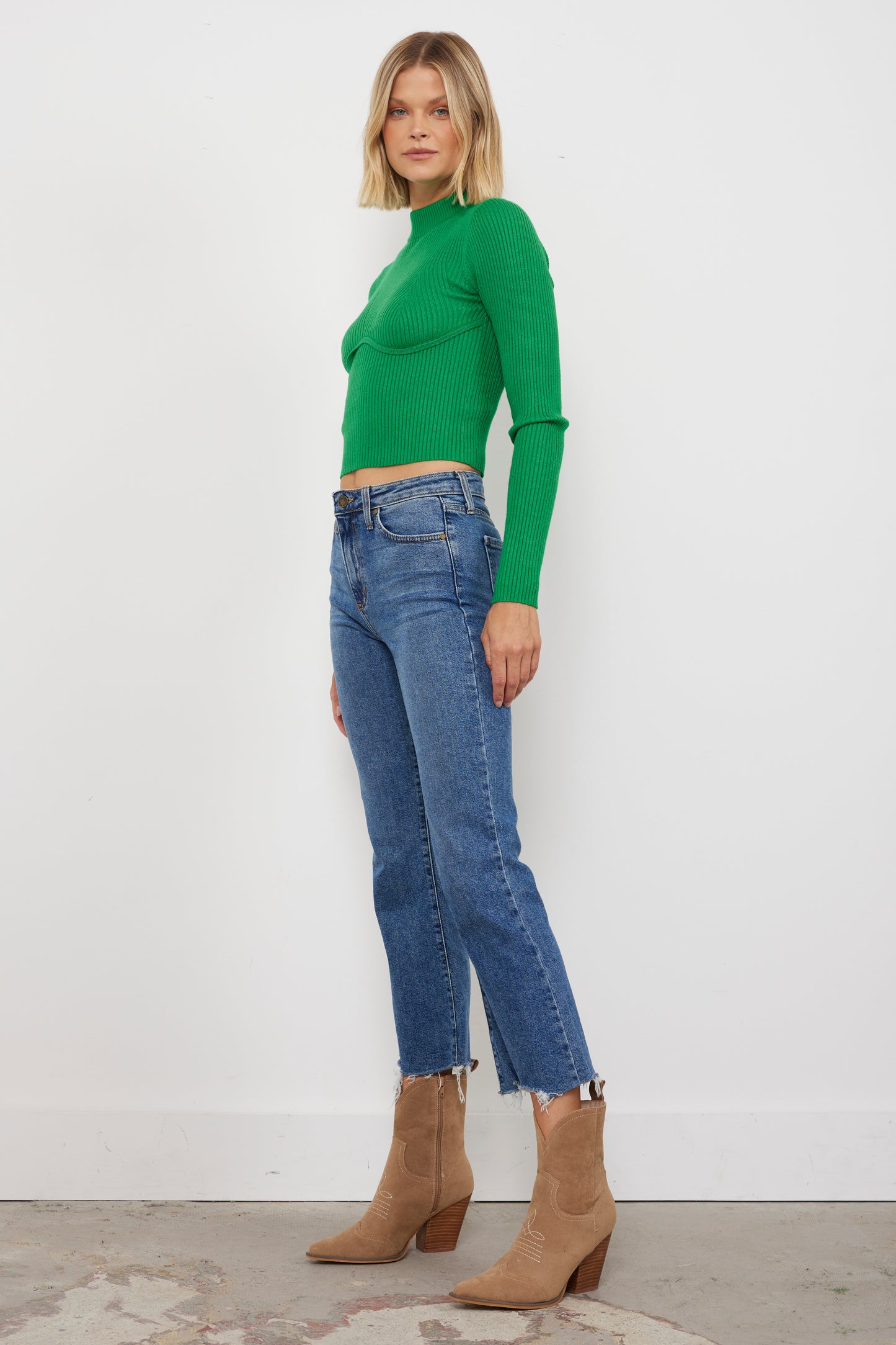 Let’s Mock Green Top