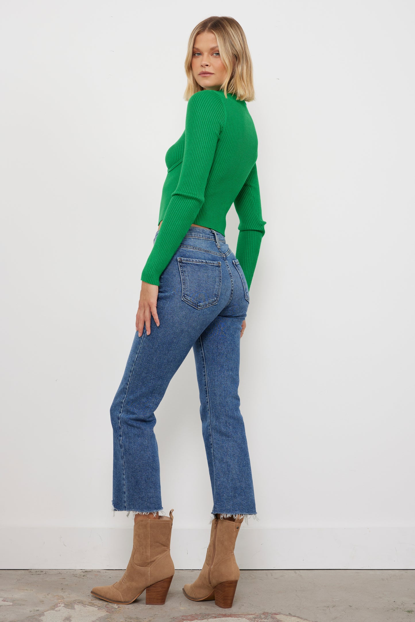 Let’s Mock Green Top