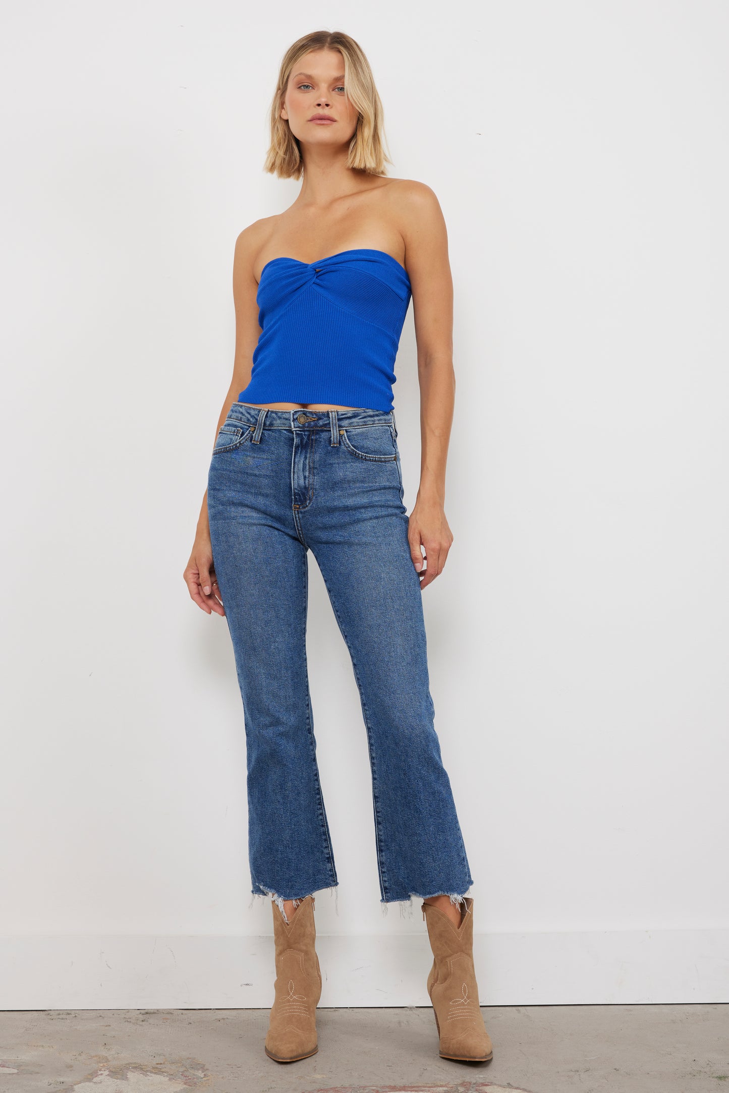Plot Twist Blue Top