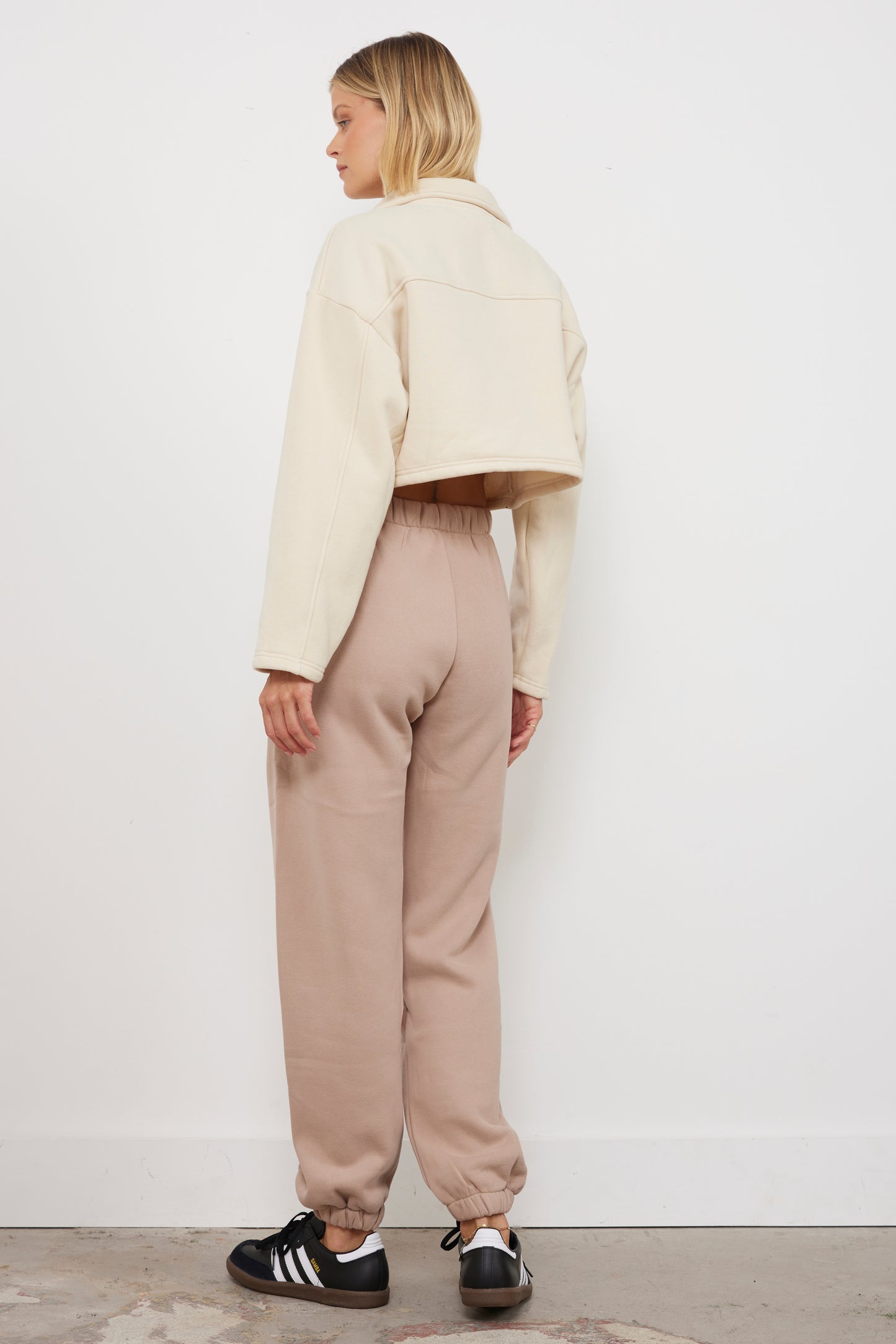 Freya Cream Sweatshirt Top