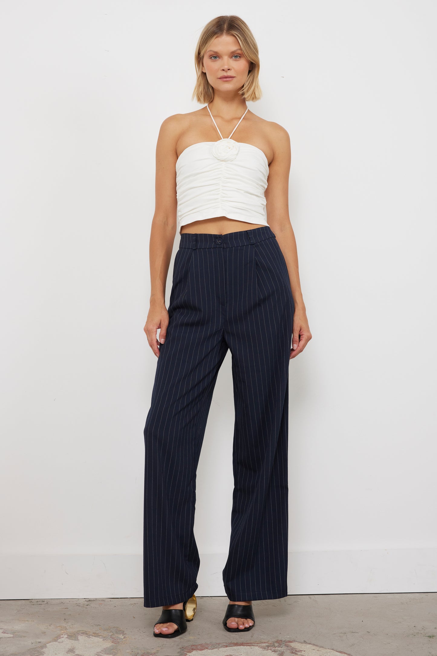 Just Rosey White Top