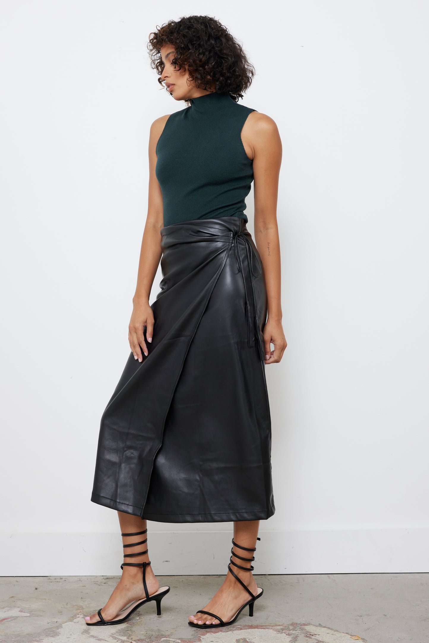 Bistro Babe Green Bodysuit (FINALSALE)