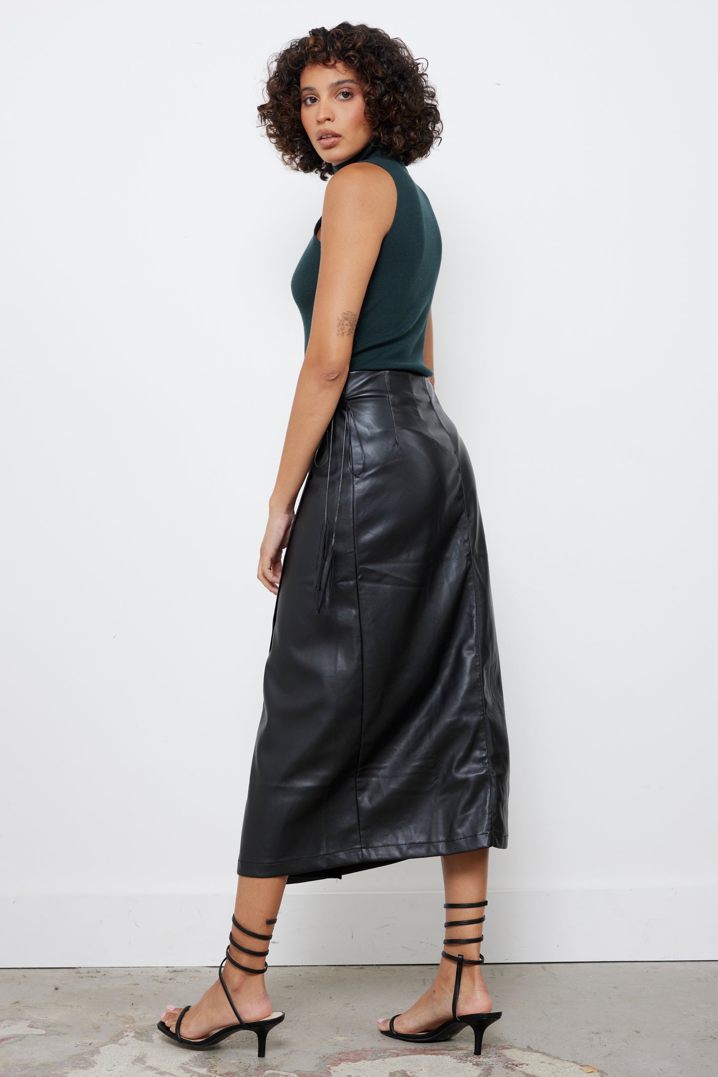Bistro Babe Green Bodysuit (FINALSALE)