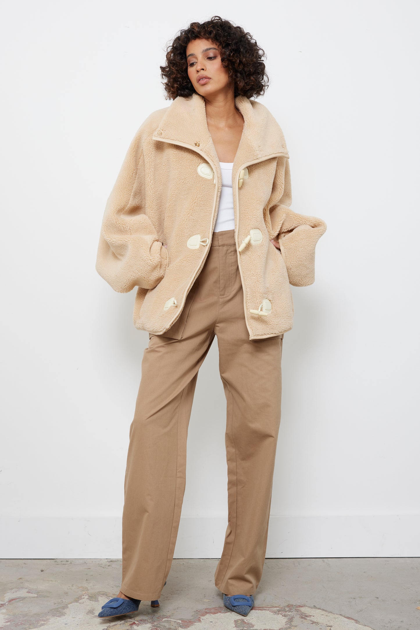Ted Talk Cream Jacket