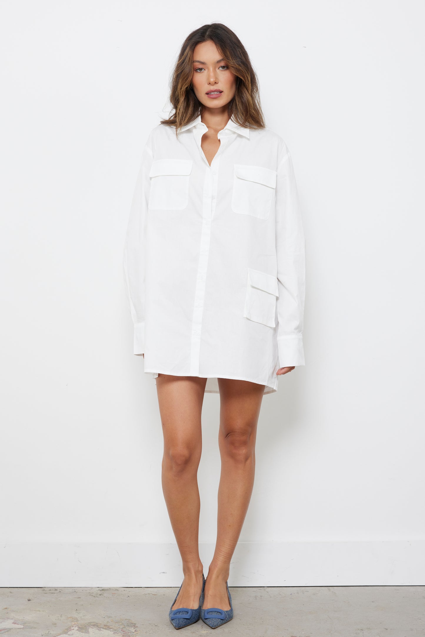 See You Tomorrow White Tunic Top