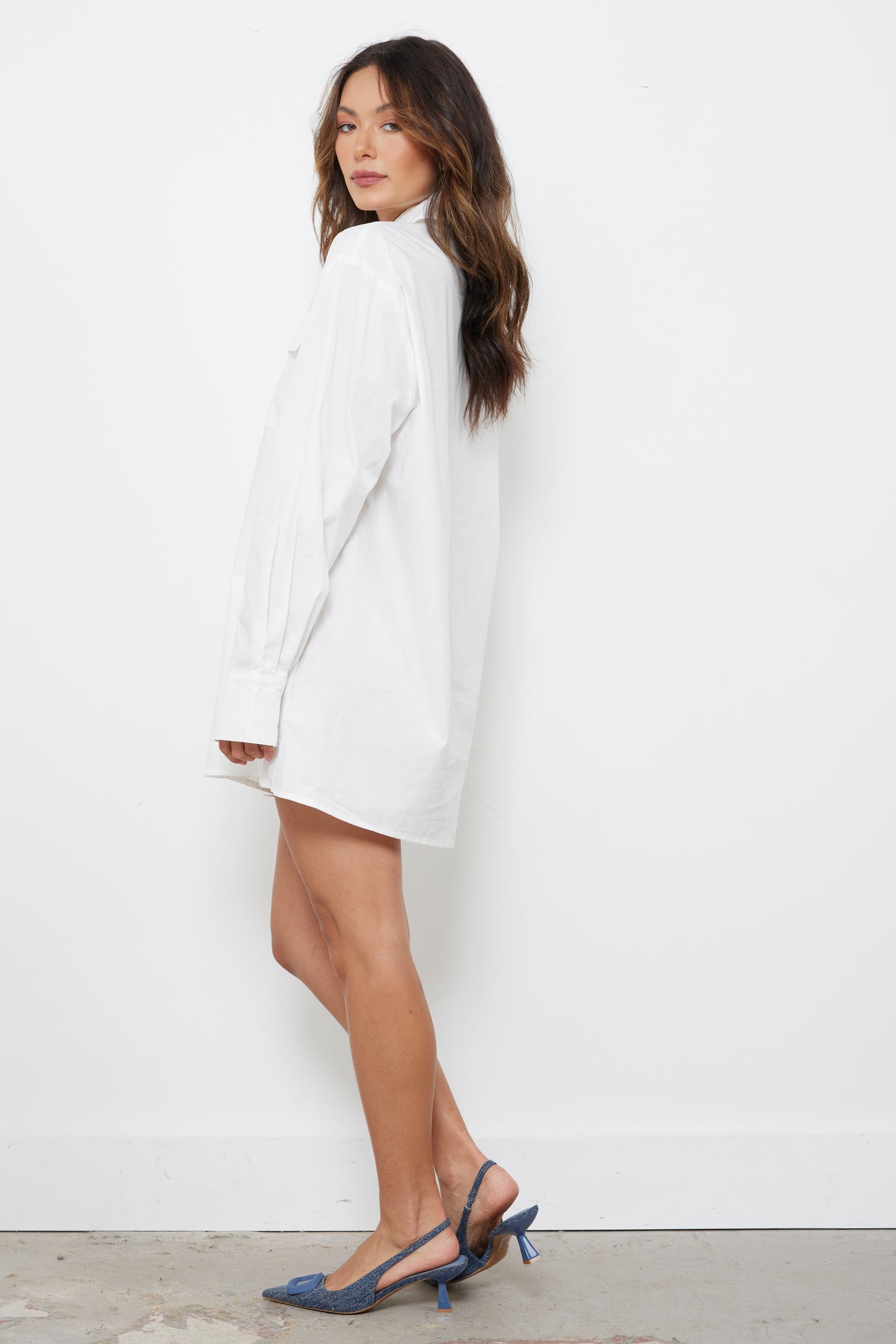 See You Tomorrow White Tunic Top