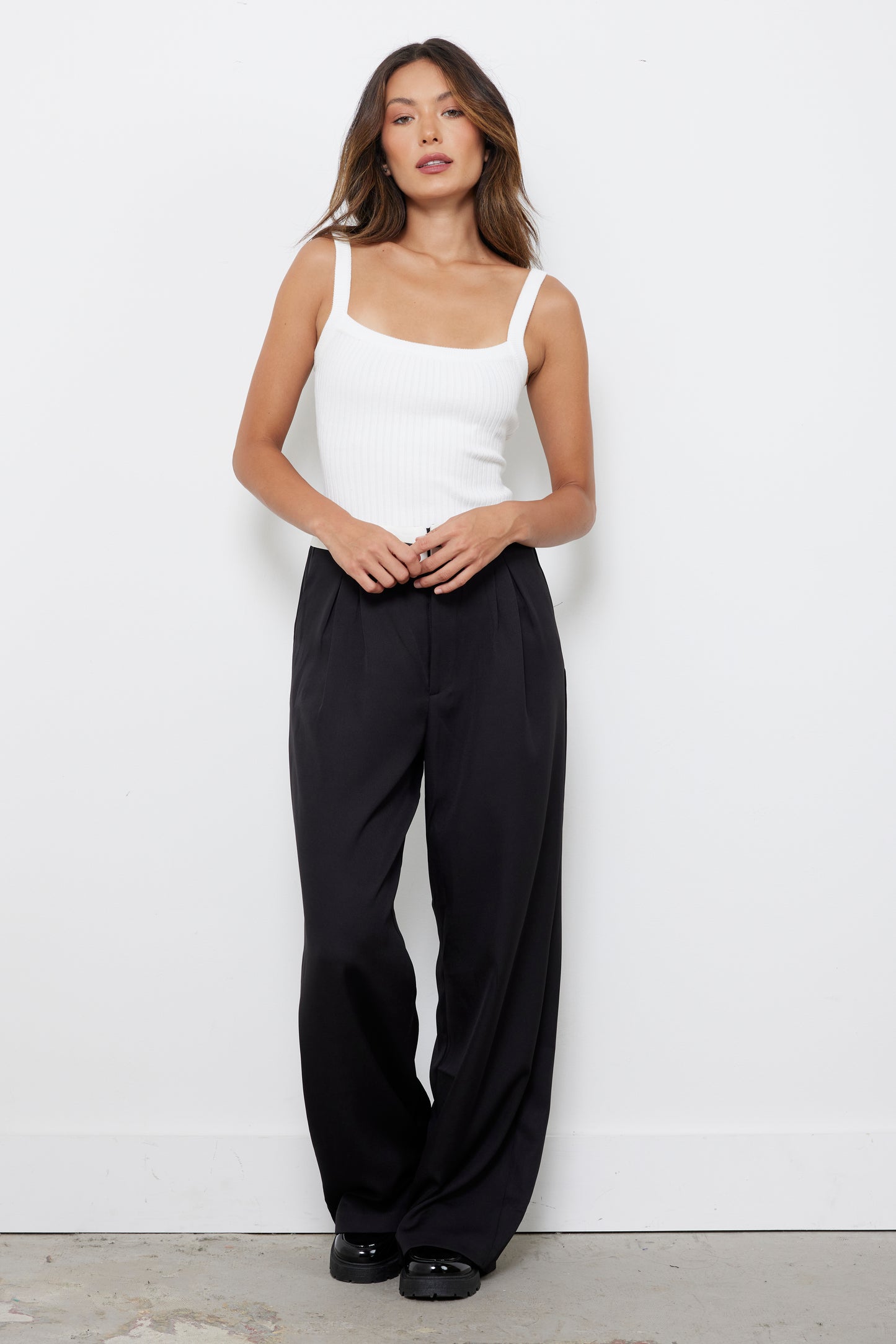Per My Last Email Black Trouser Pant