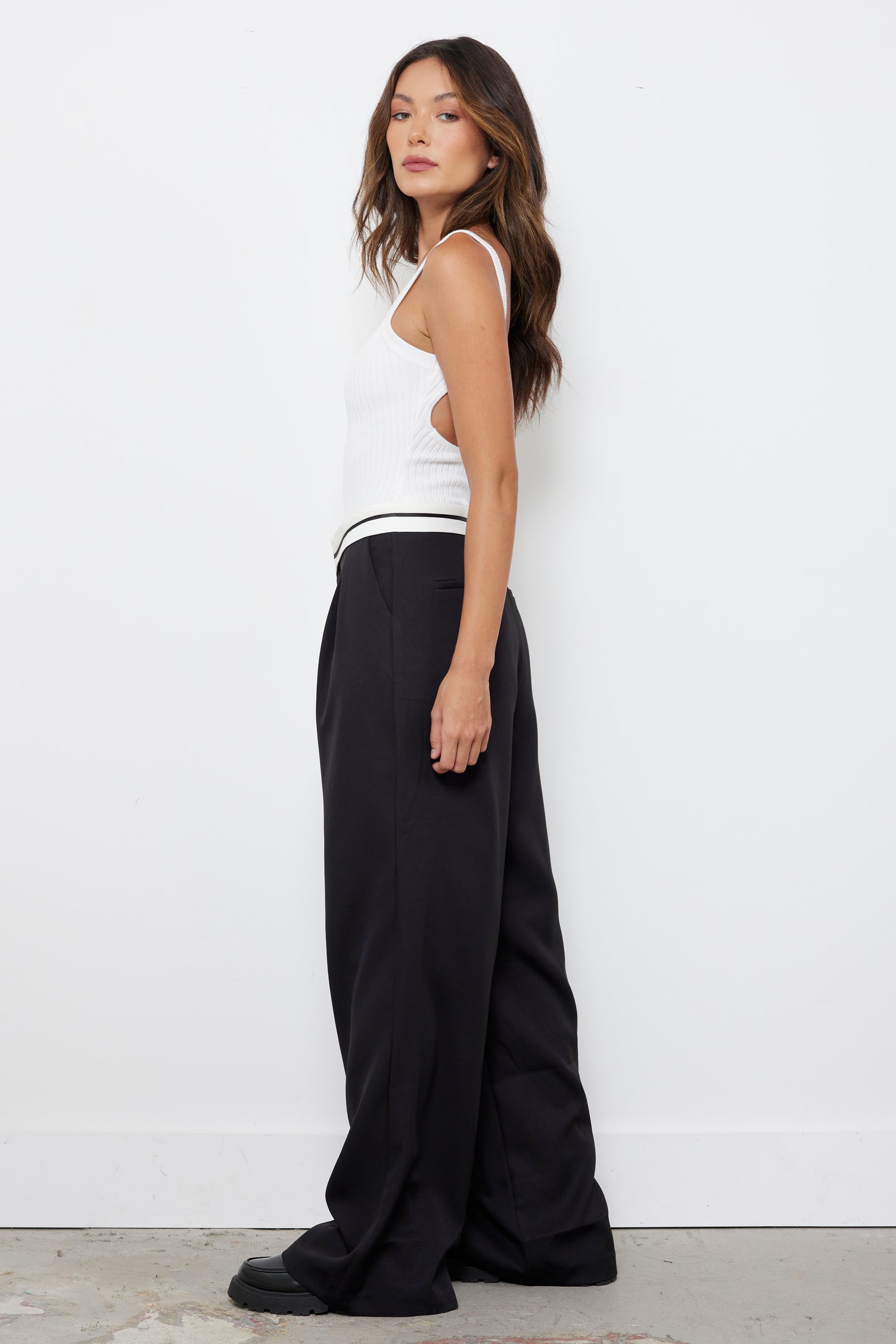 Per My Last Email Black Trouser Pant