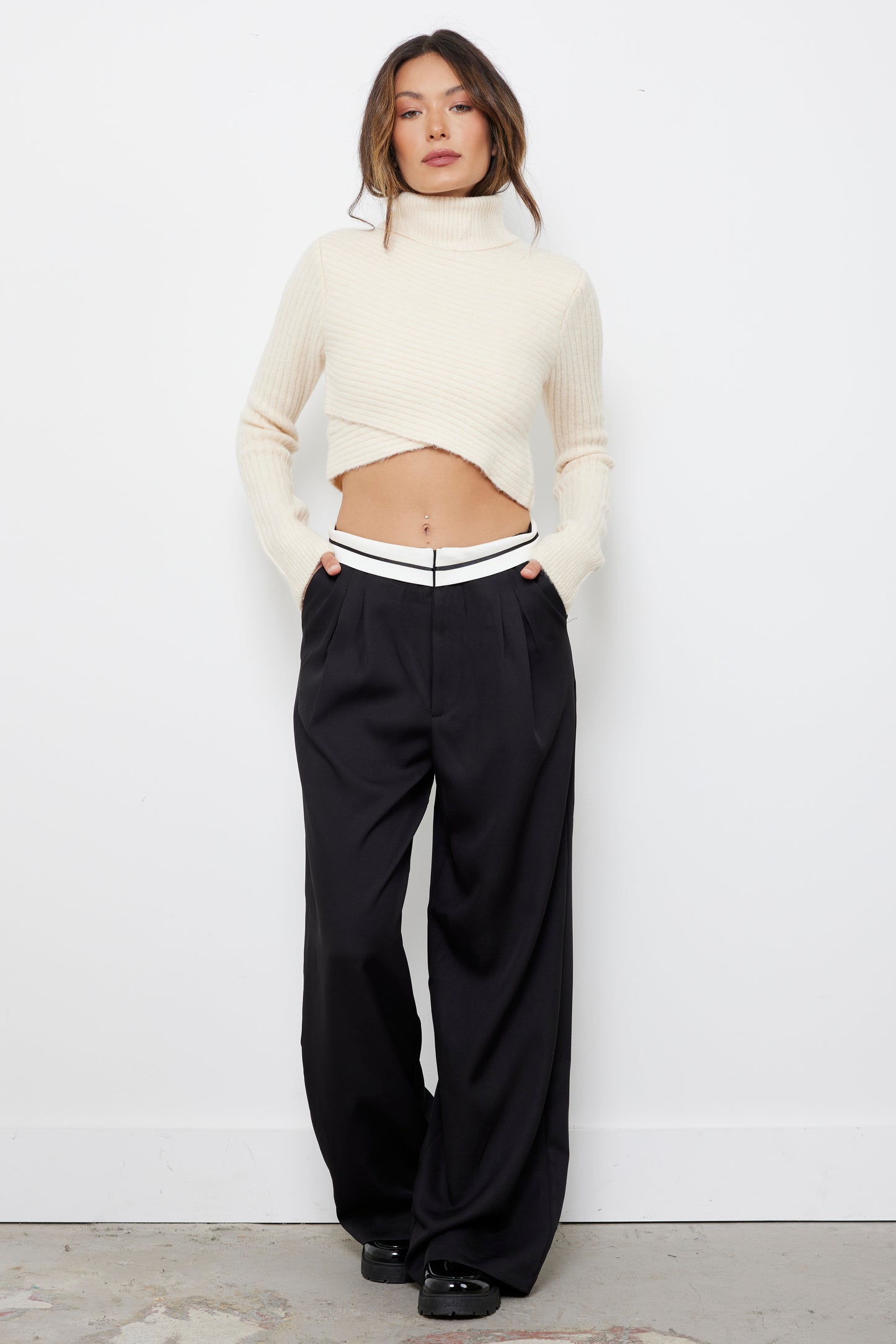 Starcrossed Cream Knit Top