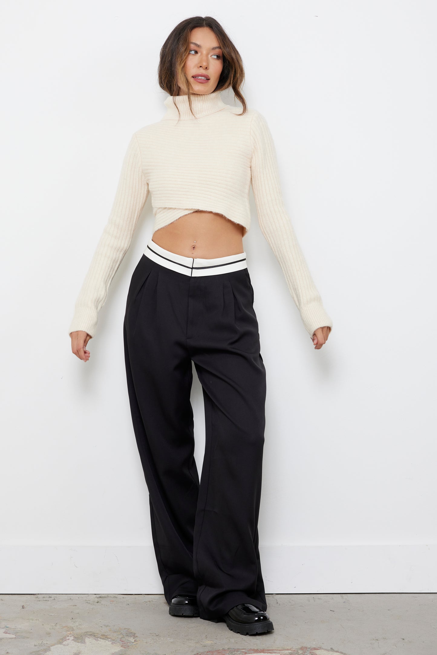 Starcrossed Cream Knit Top