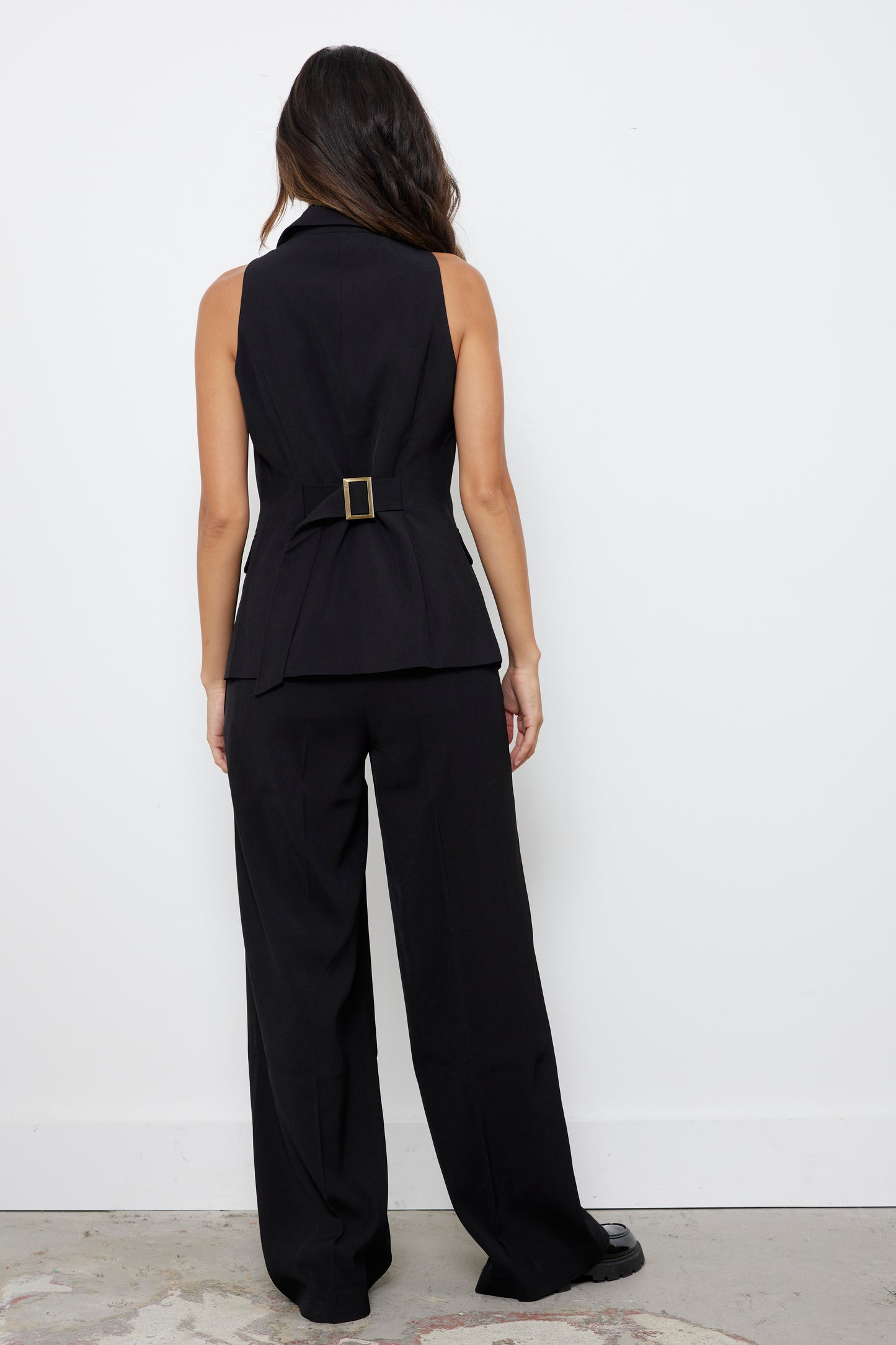 Penelope Black Blazer Set