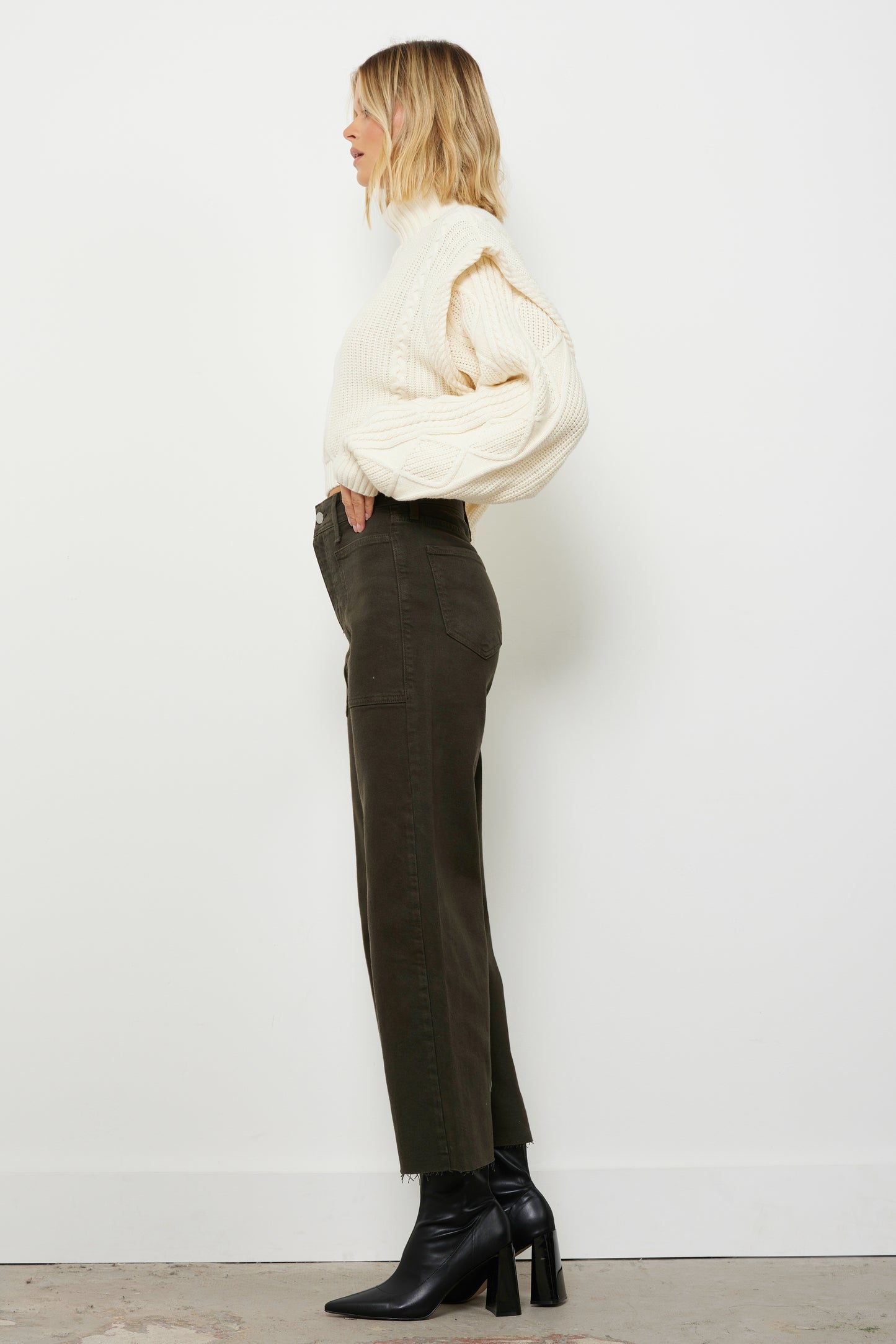 Kennedy Cream Knit Top