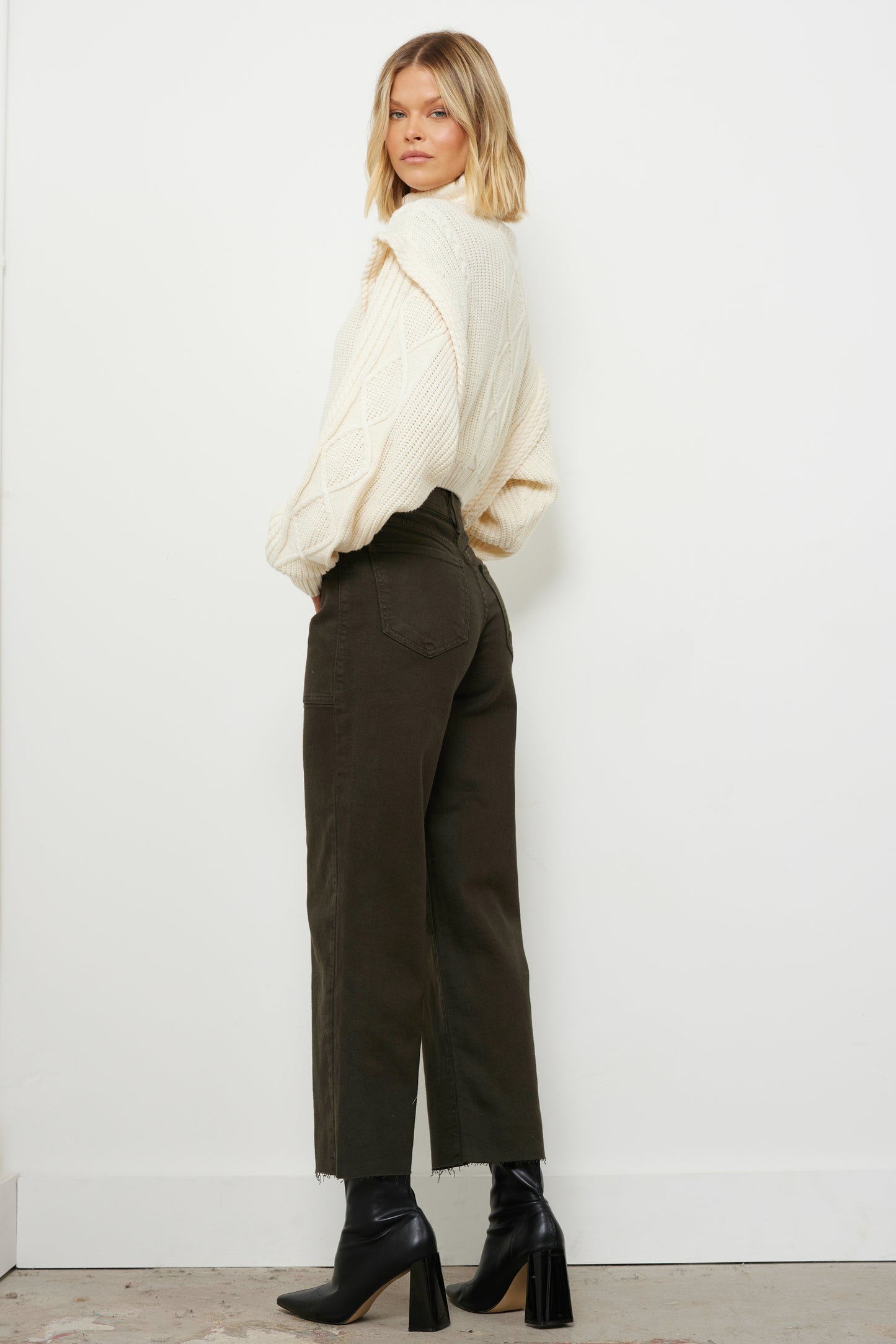 Kennedy Cream Knit Top