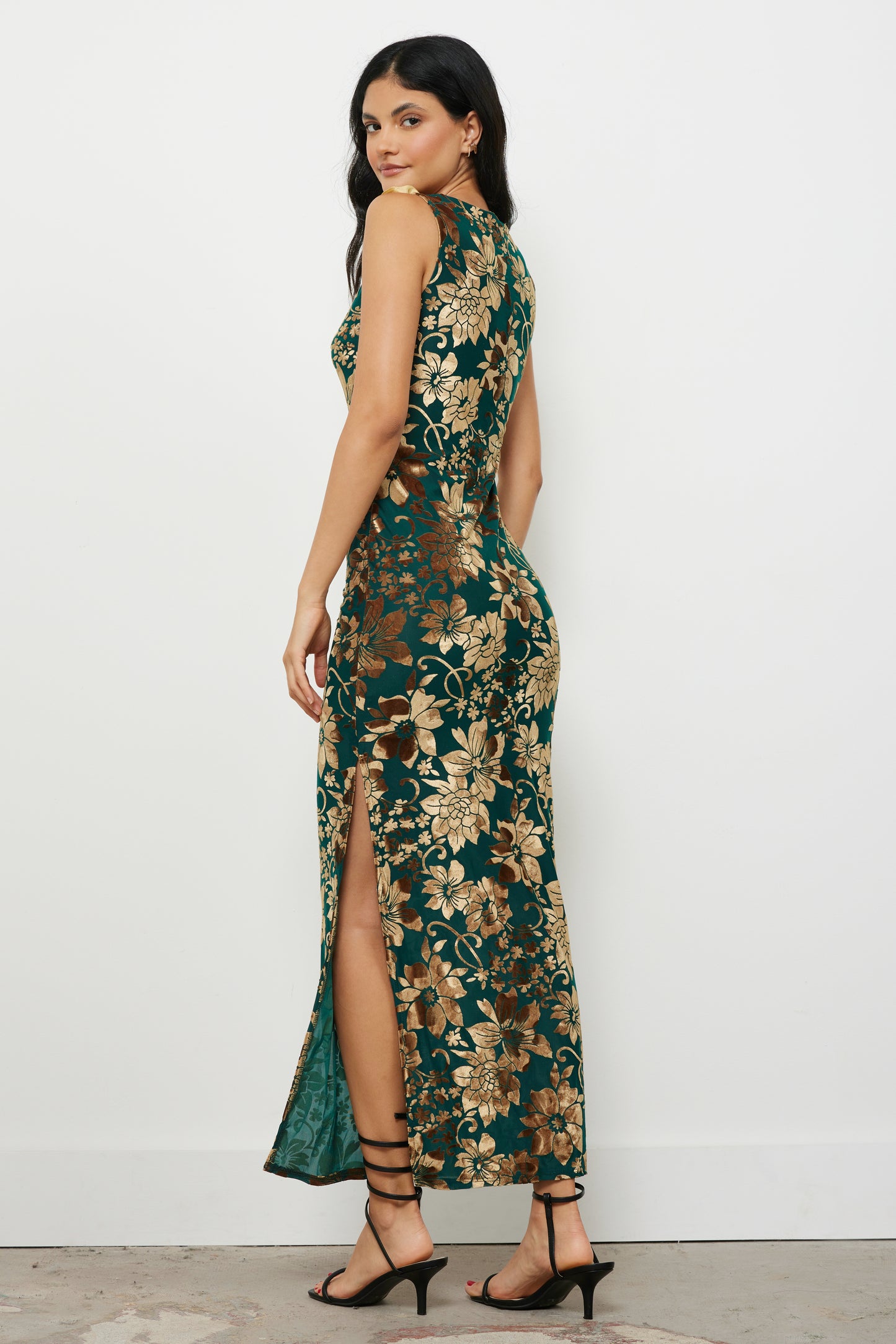 Make Your Entrance Green Dress