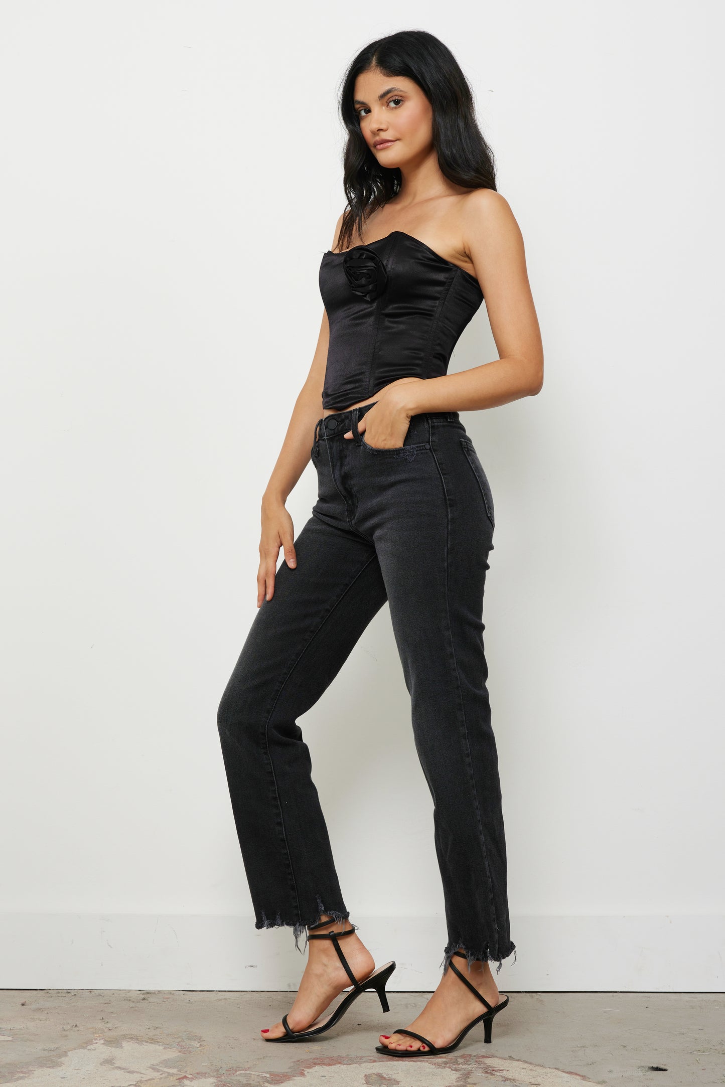 Little Lies Black Top