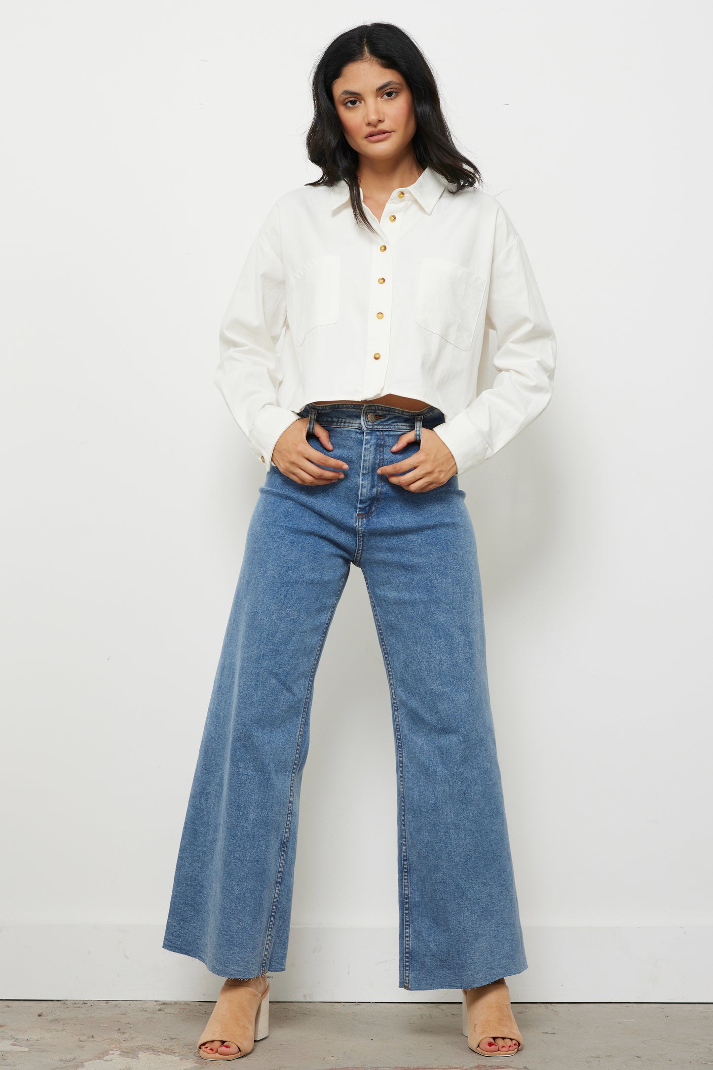 Scientifically Speaking Off White Top