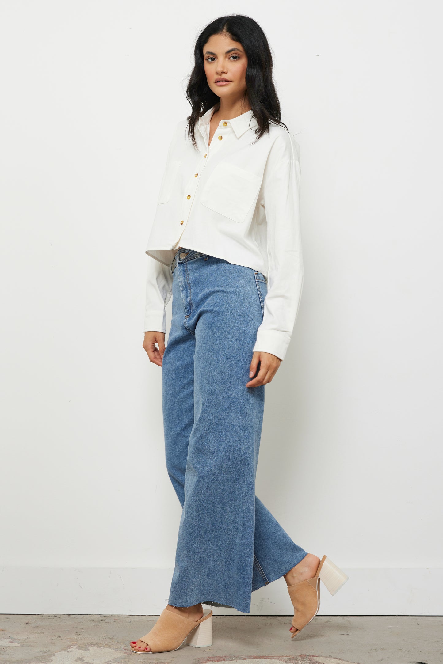Scientifically Speaking Off White Top