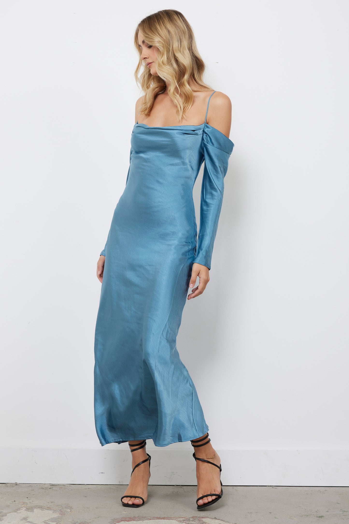 Always On My Mind Blue Dress