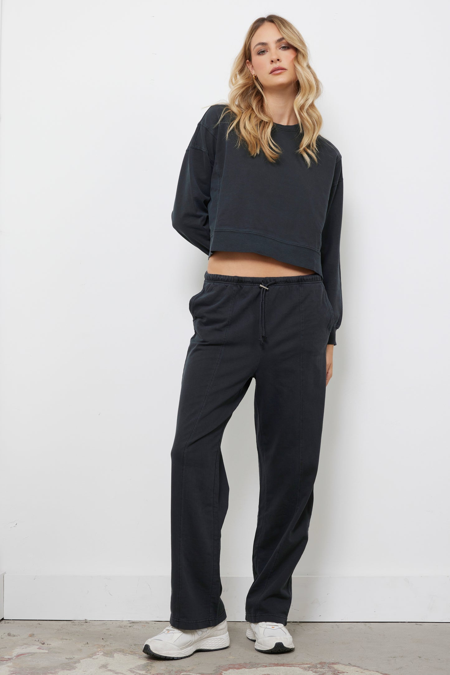 Feeling Loungey Black Pullover