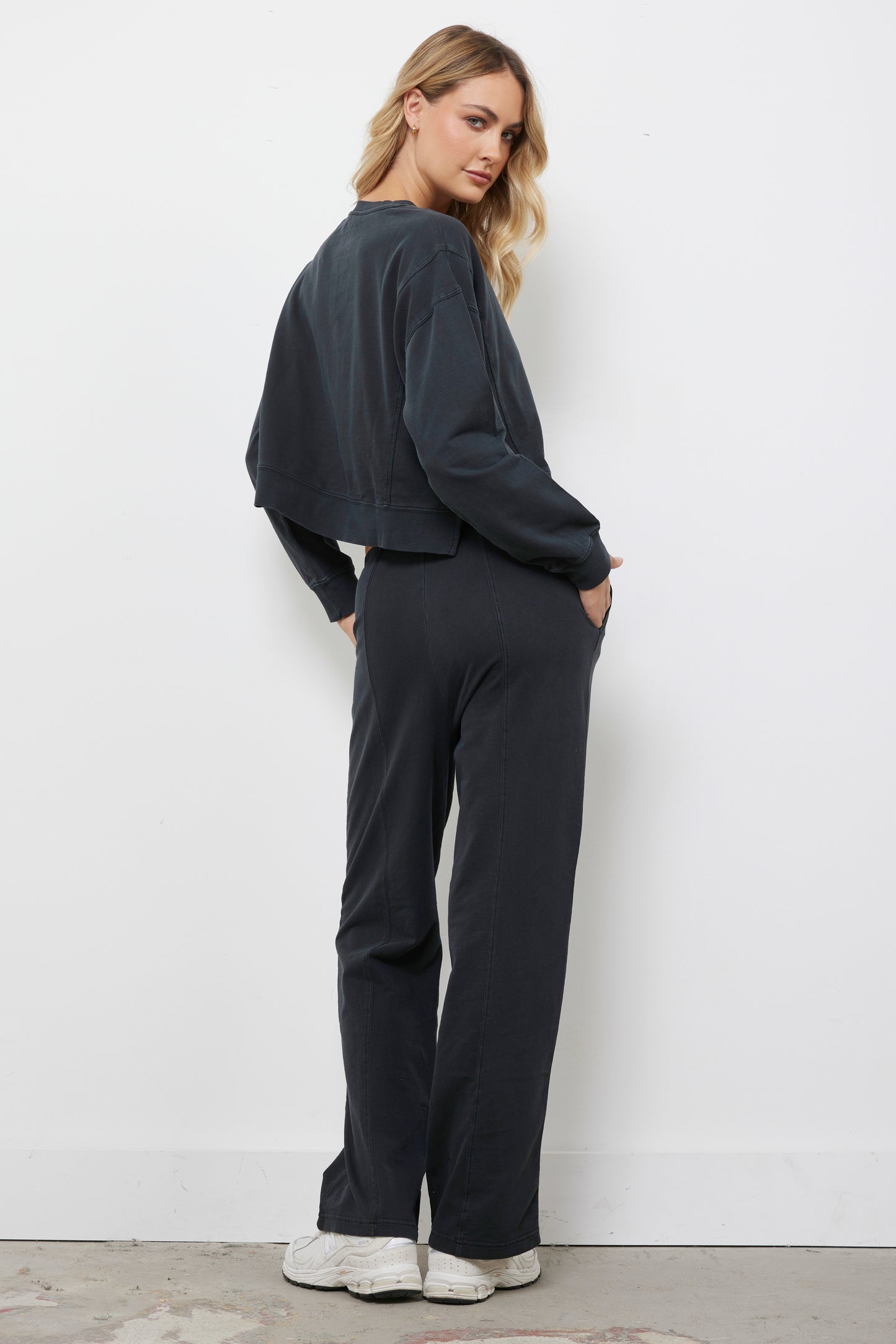 Feeling Loungey Black Pullover