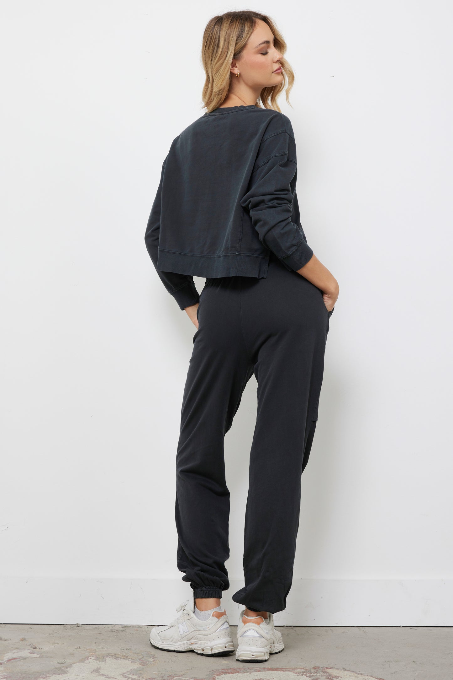 Indoor Days Black Jogger Pants