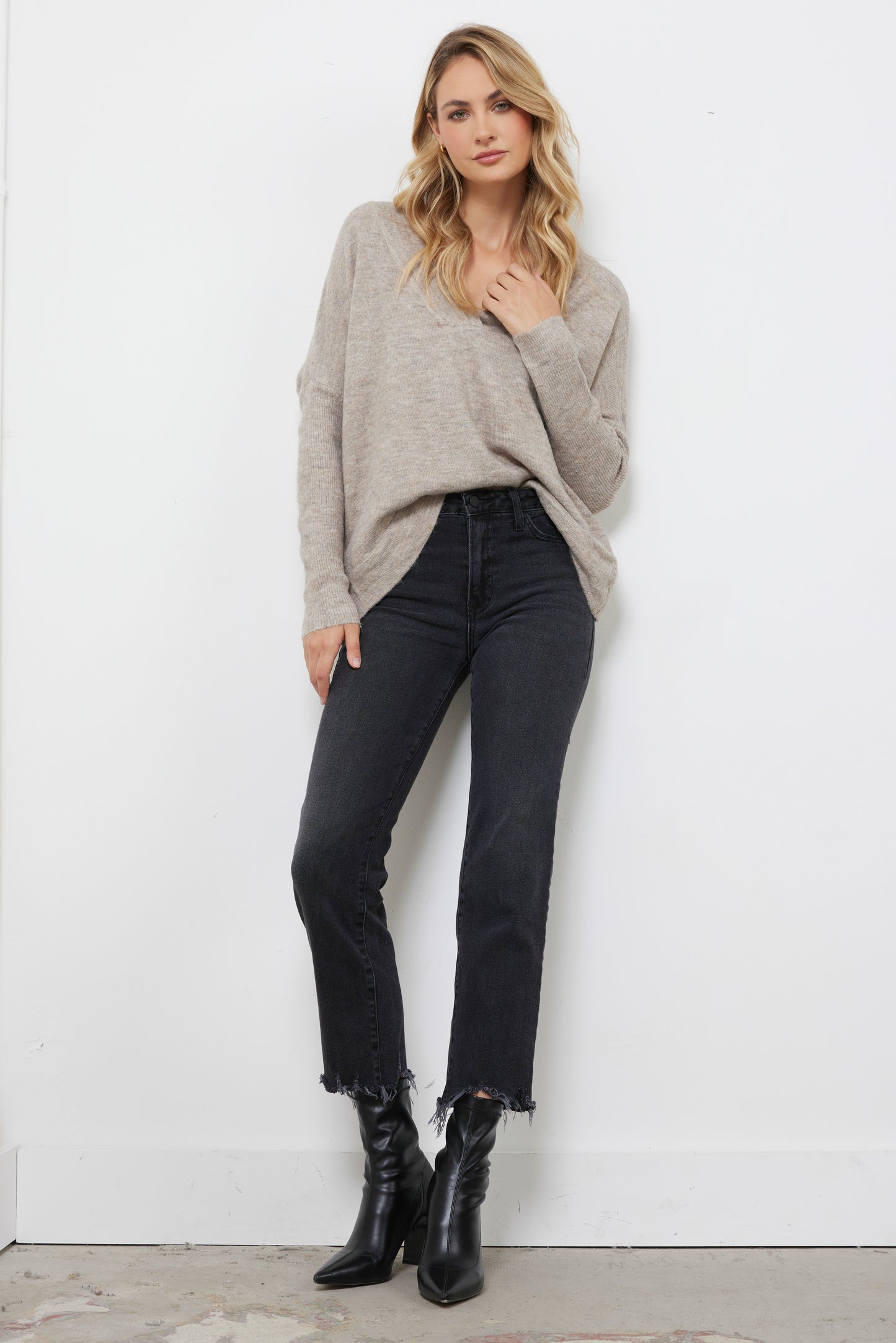 Tillie Taupe Knit