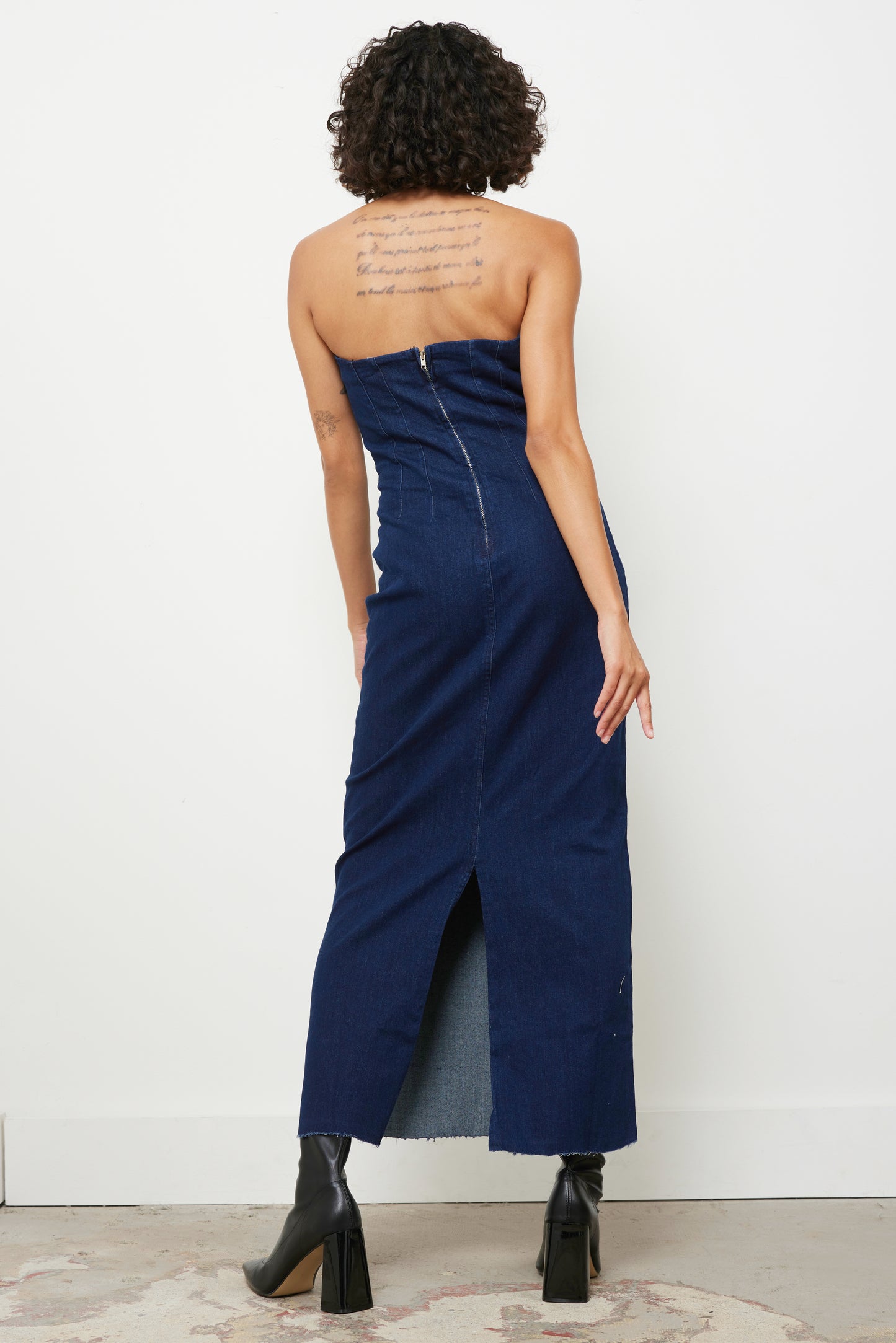 Indigoing Out Dress
