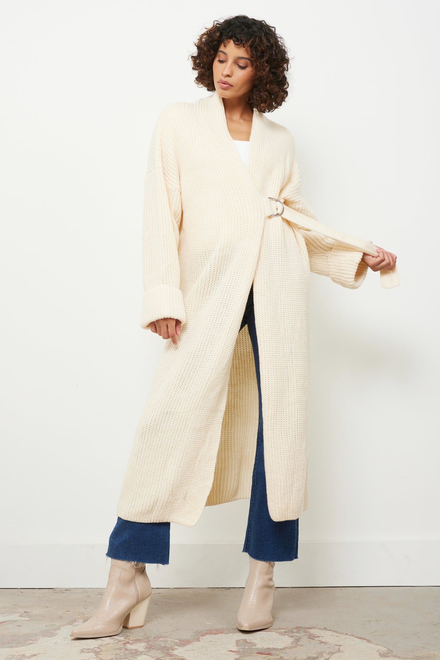 Cozy Escape Ivory Cardigan