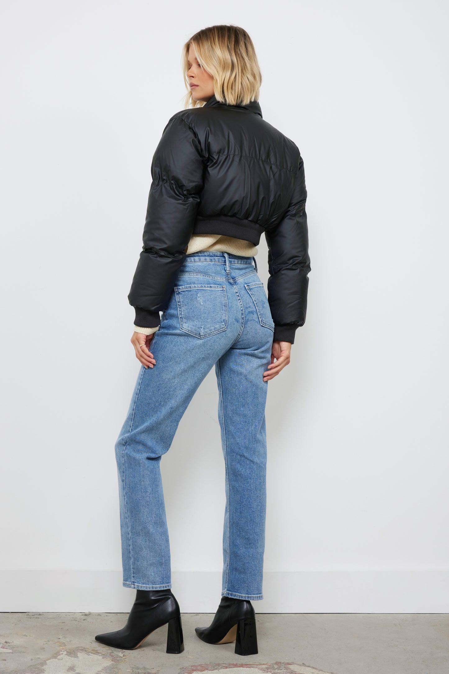 Puff Off Black Jacket