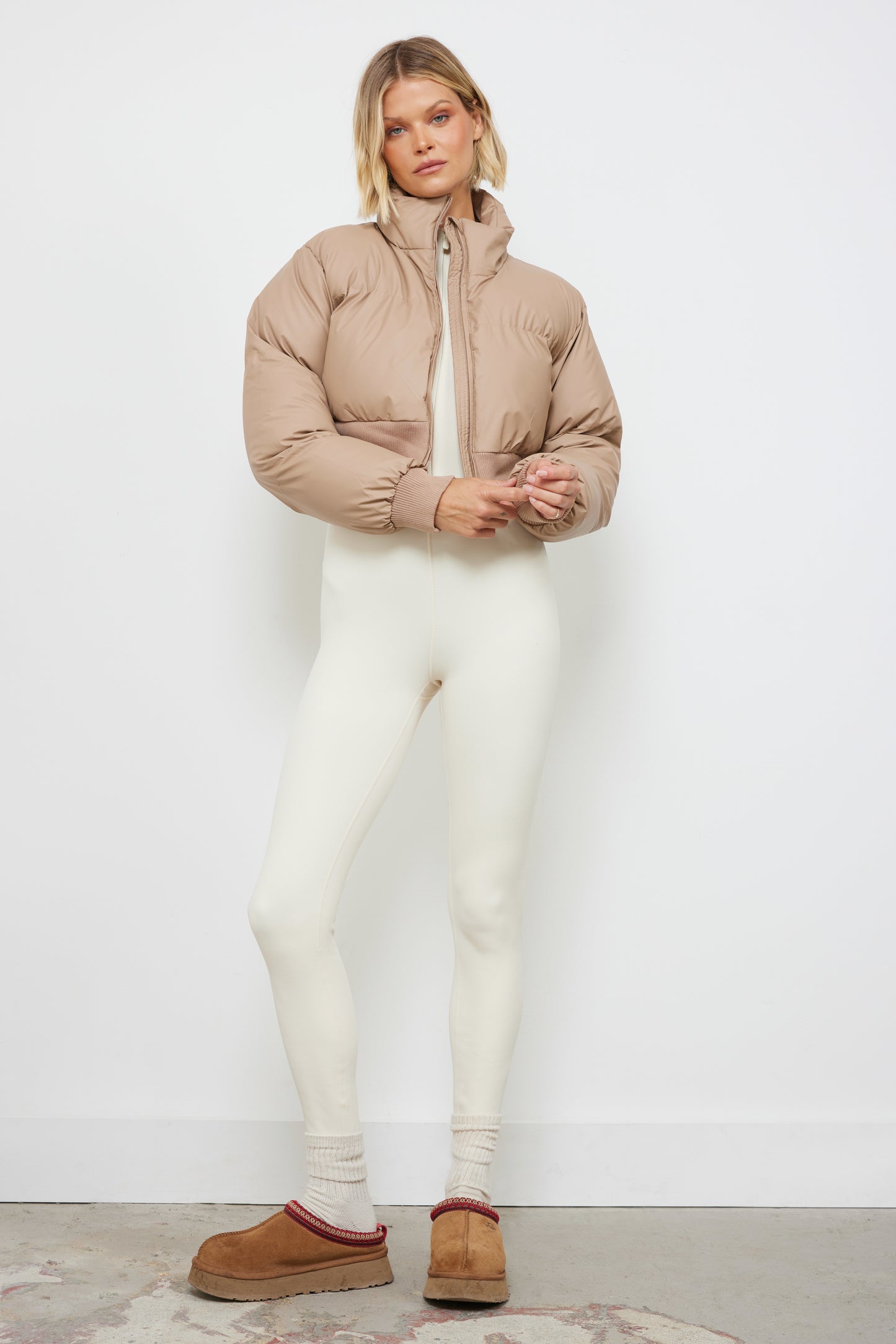Puff Off Mocha Jacket