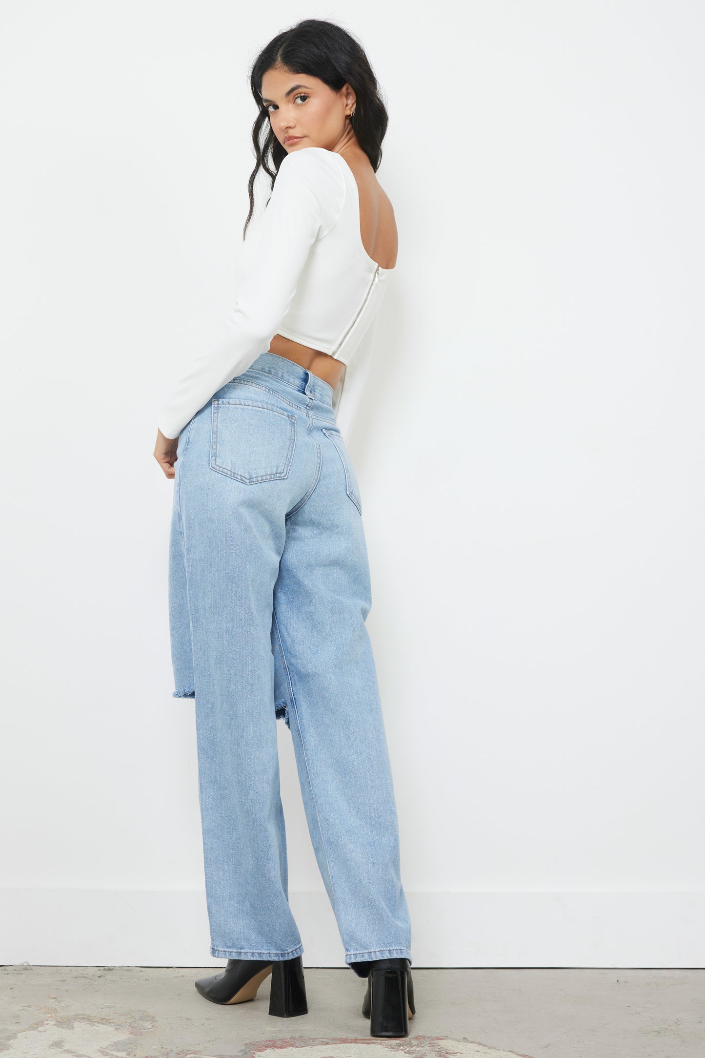 Minimal Effort Light Denim Jeans