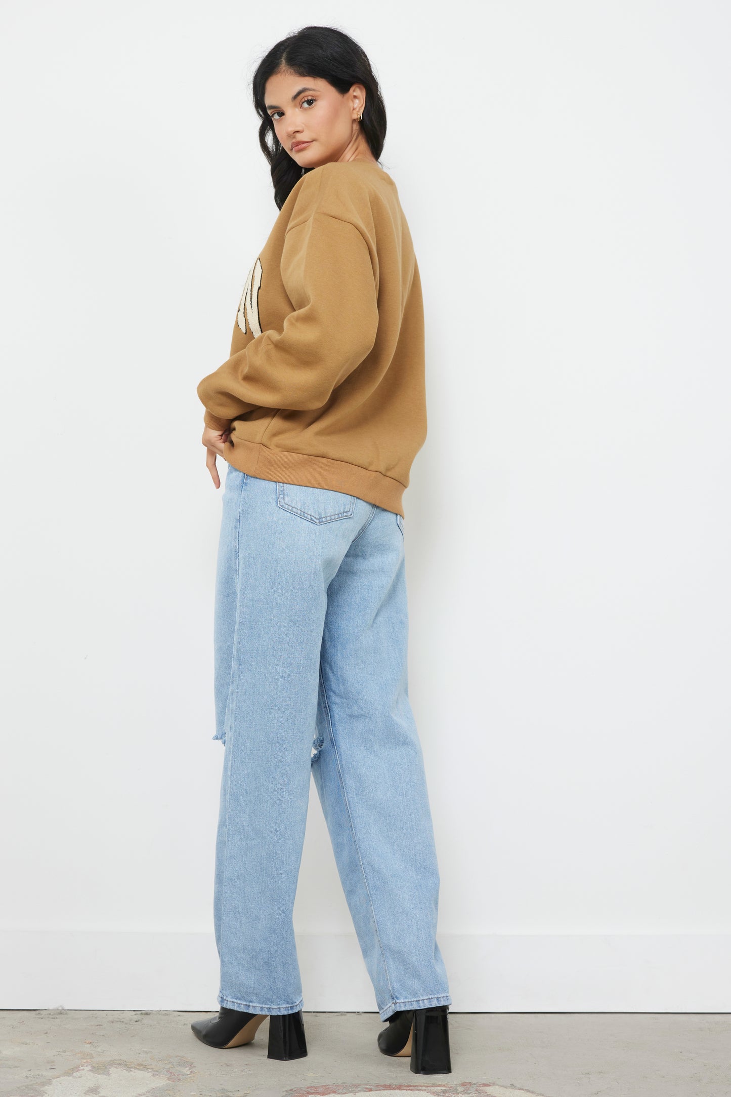 If You Can Make It There Straw Sweatshirt