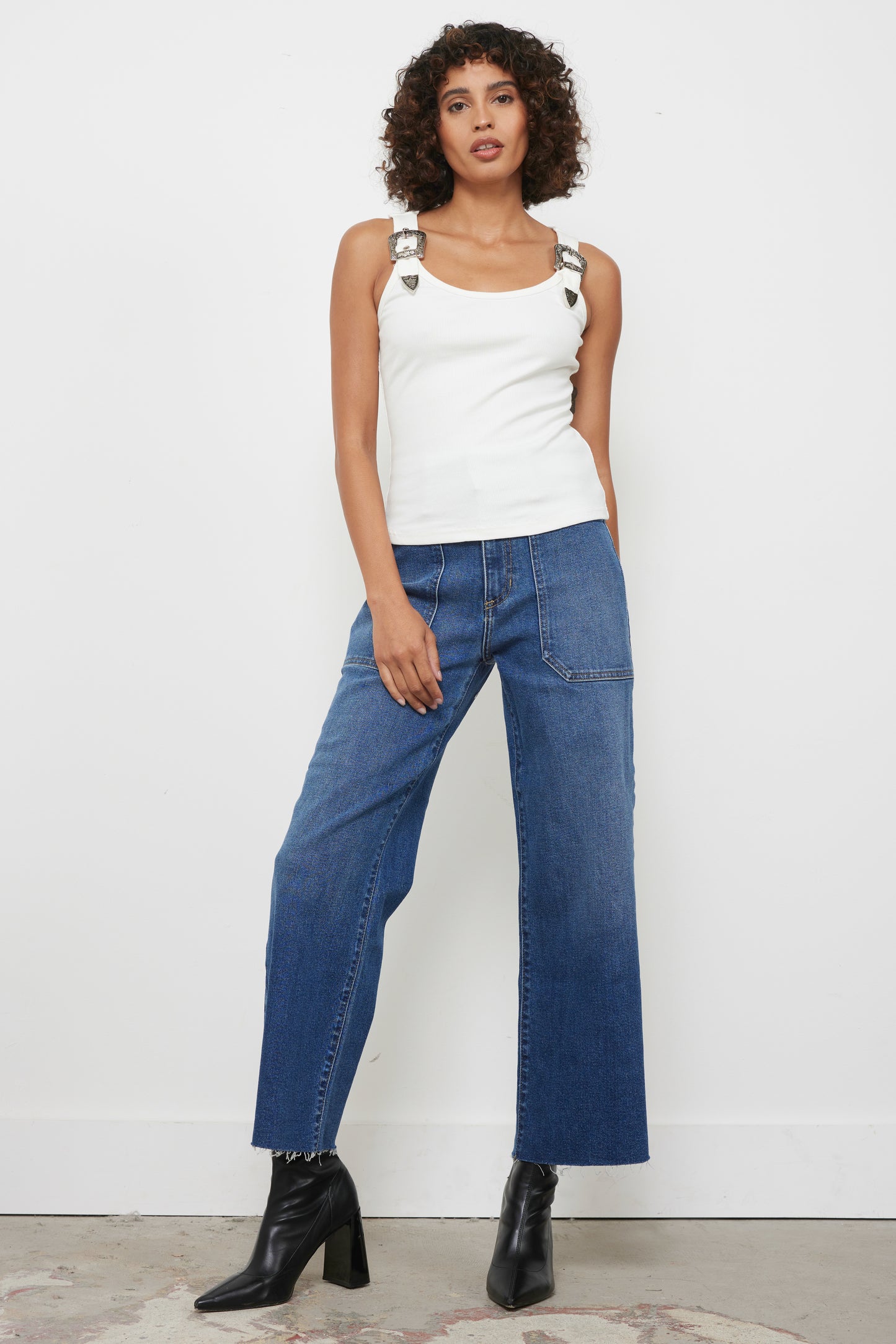 Western Ivory Tank Top